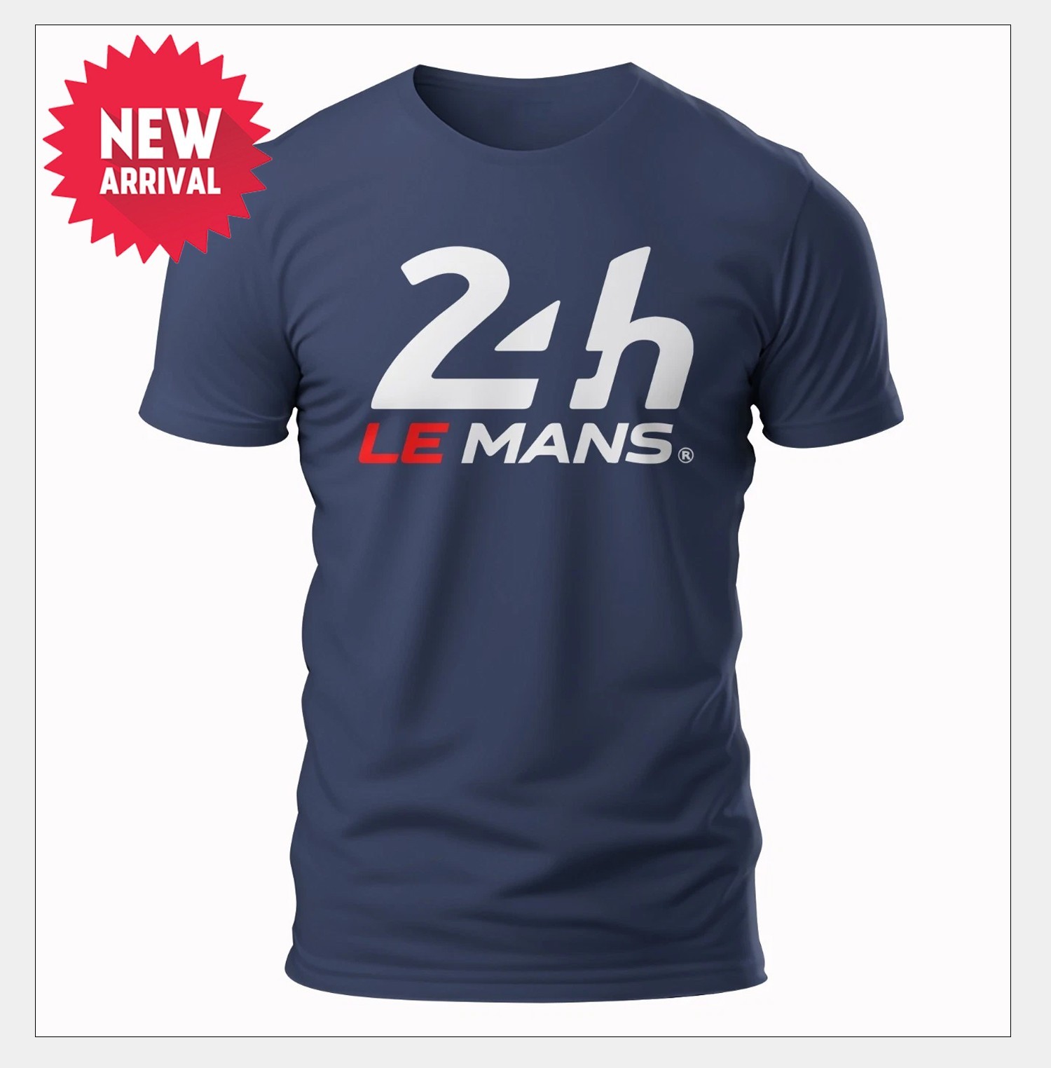 Le mans 24 2023 24 Hours Logo funny t-shirt Size S-5XL USA