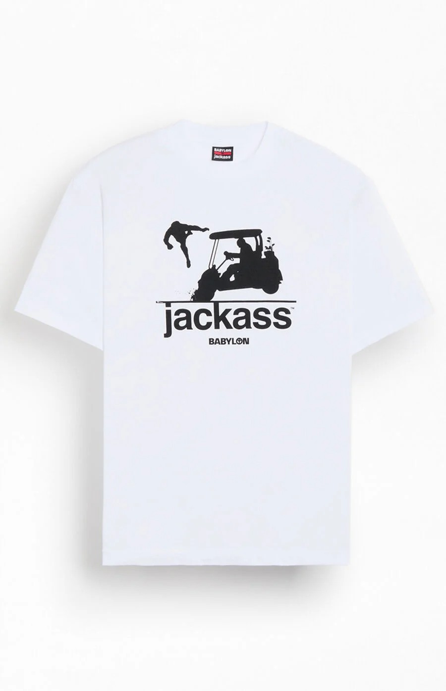 Babylon Jackass Golf Cart Short Sleeve Tee Size M ~ MEDIUM Brand New in the Bag