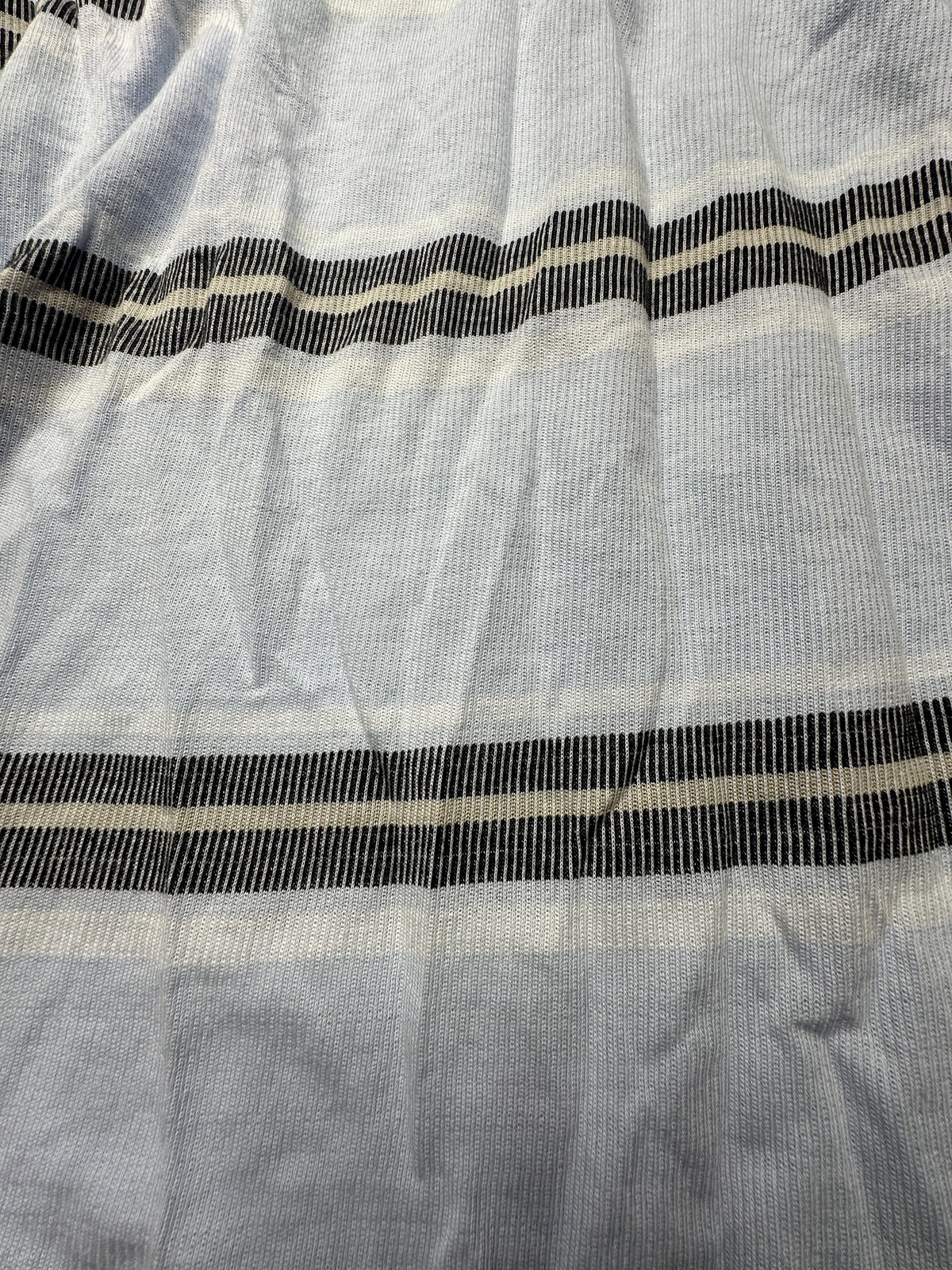 Saturdays New York City Tank Top Mens Small Sky Blue Stripe Nick S Lightweight