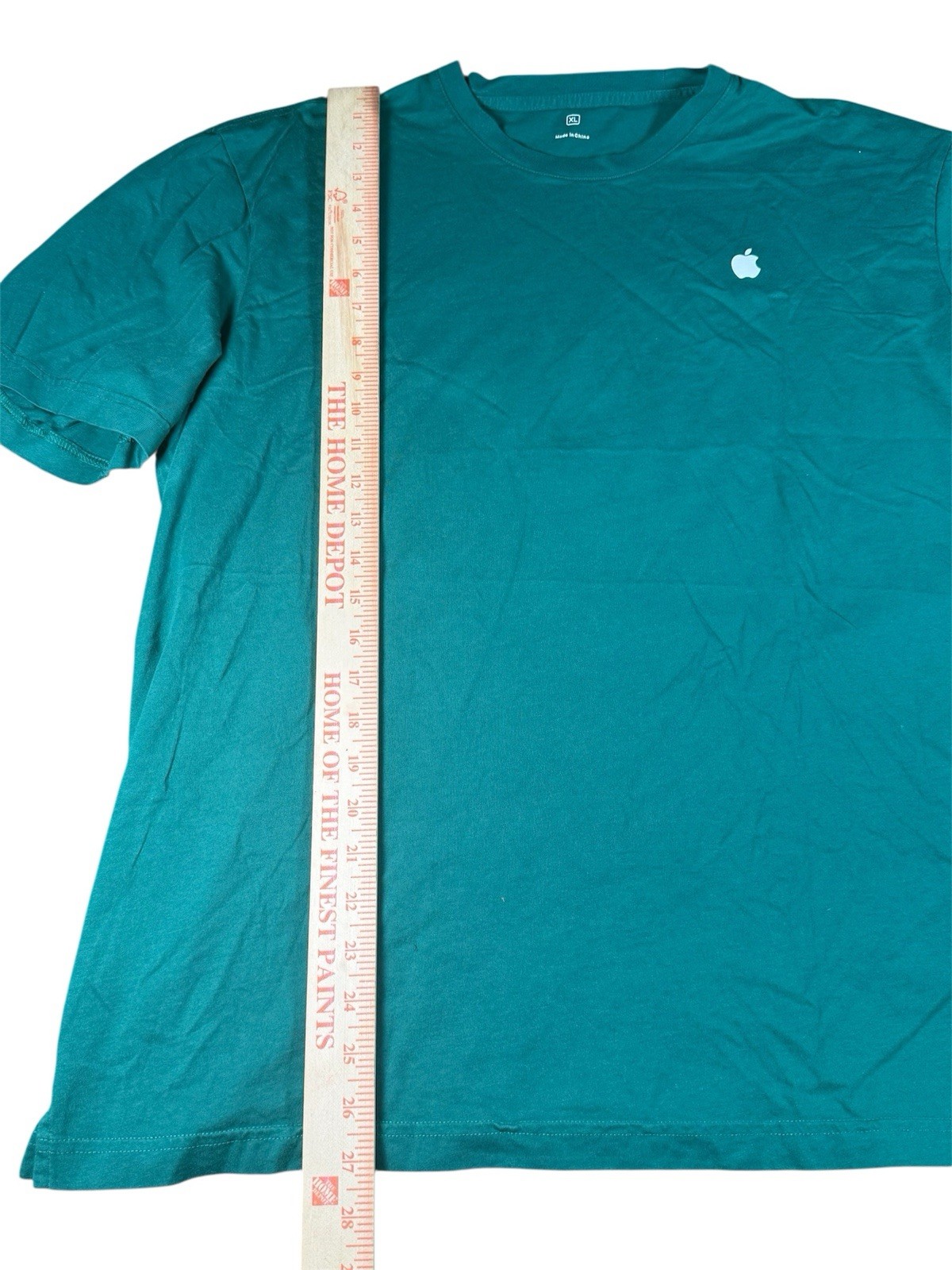 Apple Store Employee Rare Uniform T-Shirt Logo Green Shirt Mens XL