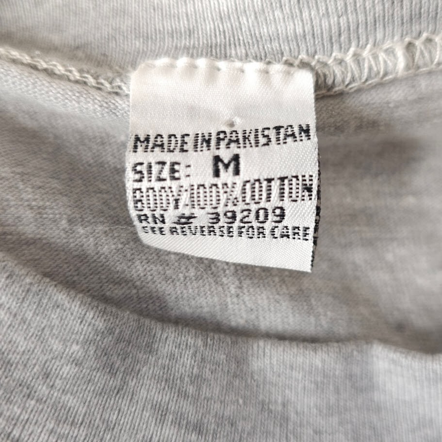 Vintage Mini Marathon T Shirt Mens Size Medium 90s Union Texas Pakistan Karachi