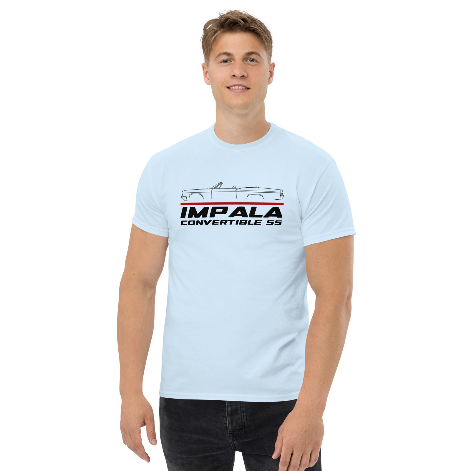 For Chevrolet Impala Convertible SS 1966 Fans T-Shirt Birthday Gift Muscle