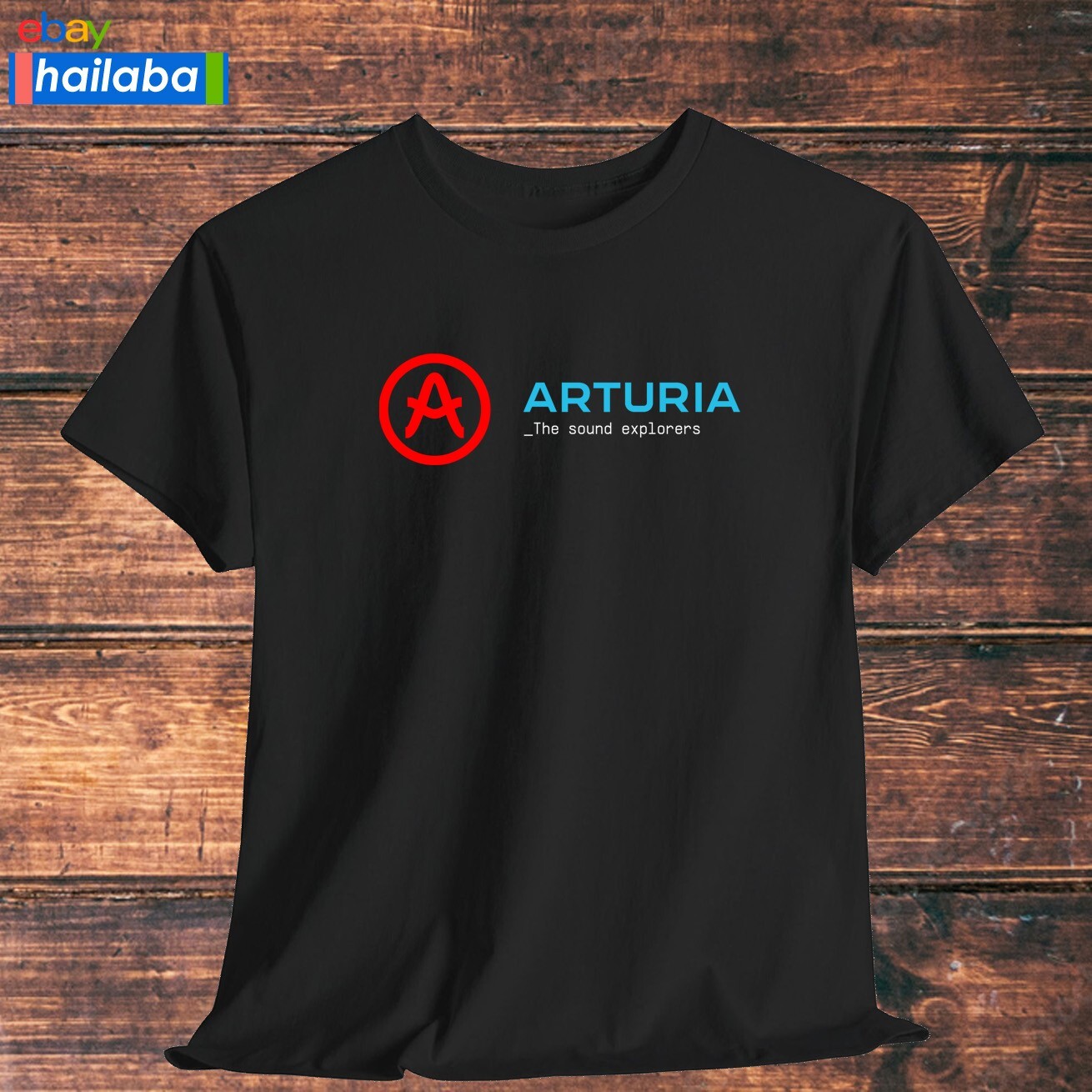 New Arturia Sound Professional Logo Black/Navy/Grey/White/Orange T-Shirt S-5XL