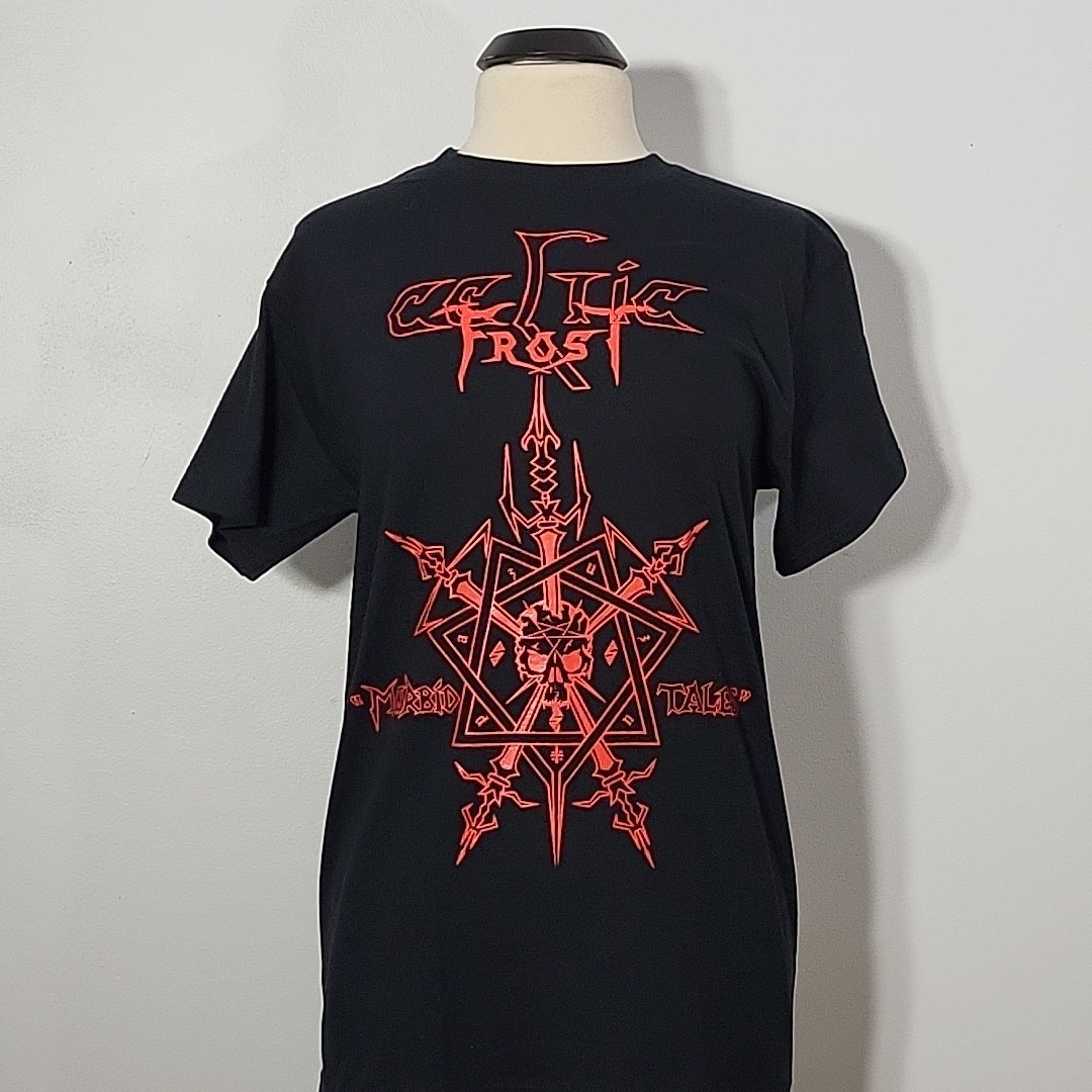 CELTIC FROST Morbid Tales M MEDIUM T-Shirt Black Mens Band Logo