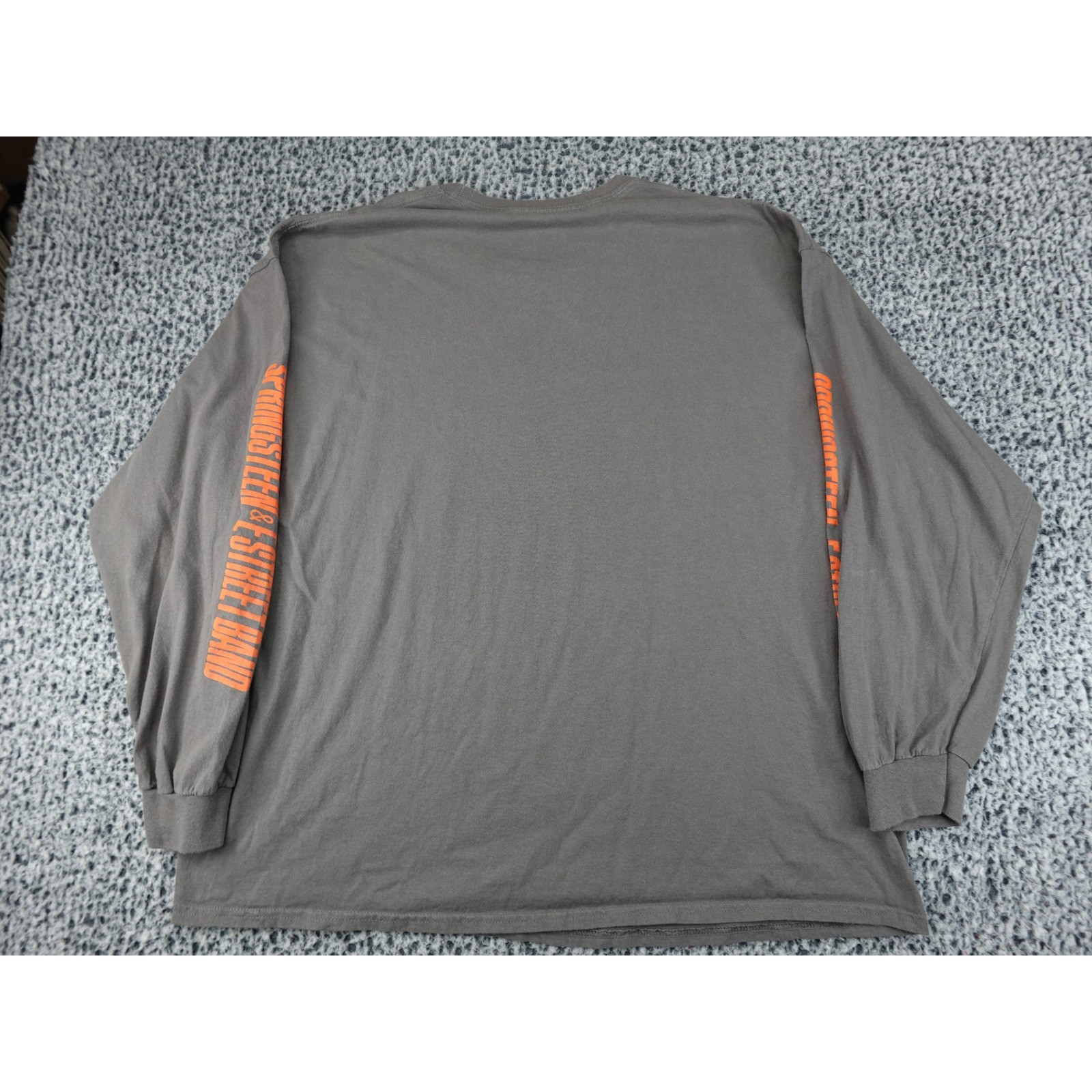 Springsteen E Street Band Tour Shirt Mens XXXL Gray 2023 Long Sleeve Graphic