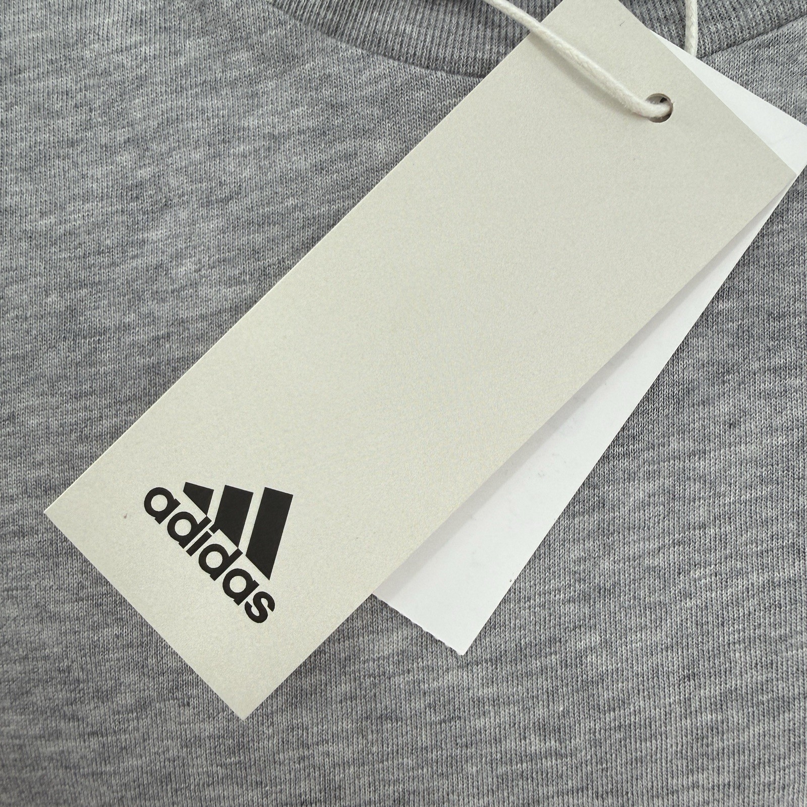 Adidas 3 Stripes T Shirt Mens Medium Gray Heather Logo Athletic Tee NWT