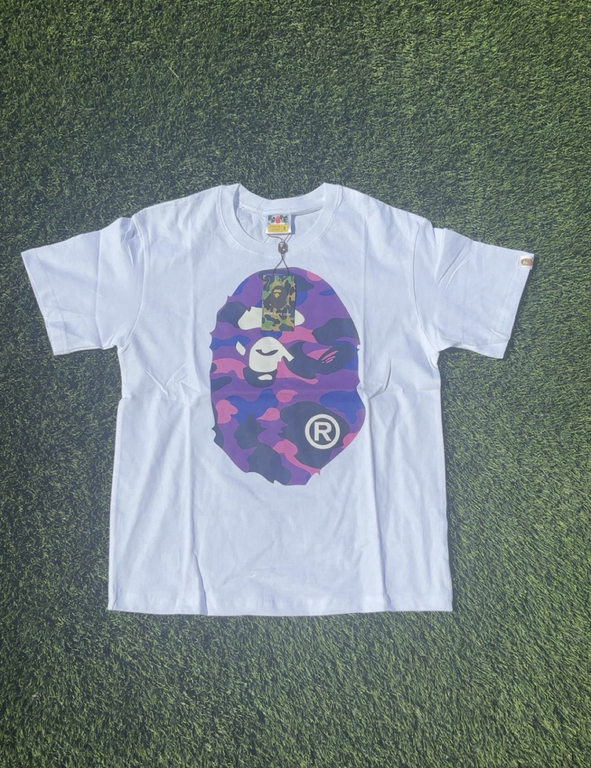 Bape Men’s T-Shirt Cotton Blend Size M
