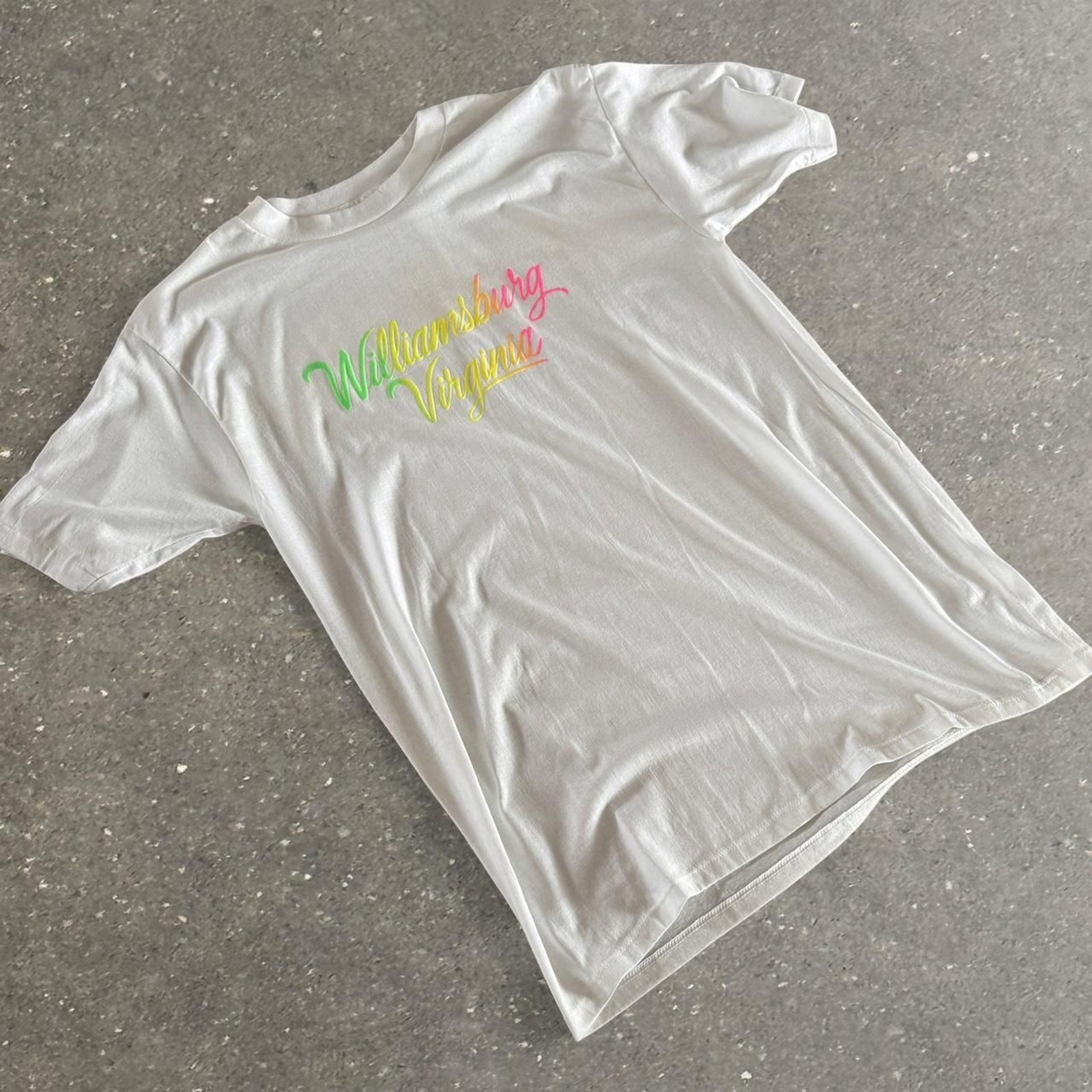 Unbranded Men’s White and Grey T-shirt