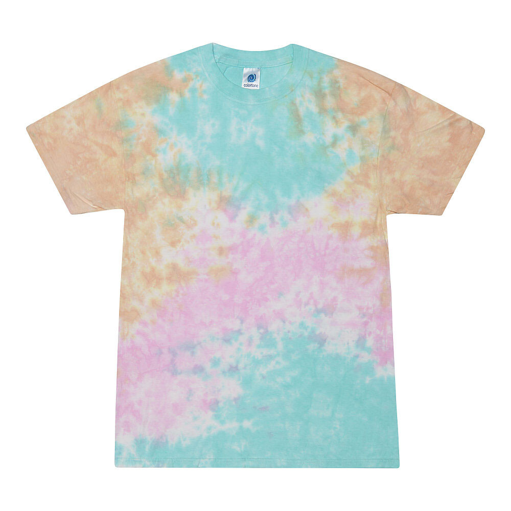 Tie Dye T-Shirts Multi-Color Adult Size 4XL – 5XL 100% Cotton Colortone