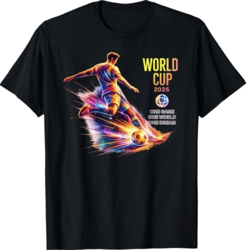 Soccer – WM World Cup 2026 One Game World Dream T-Shirt