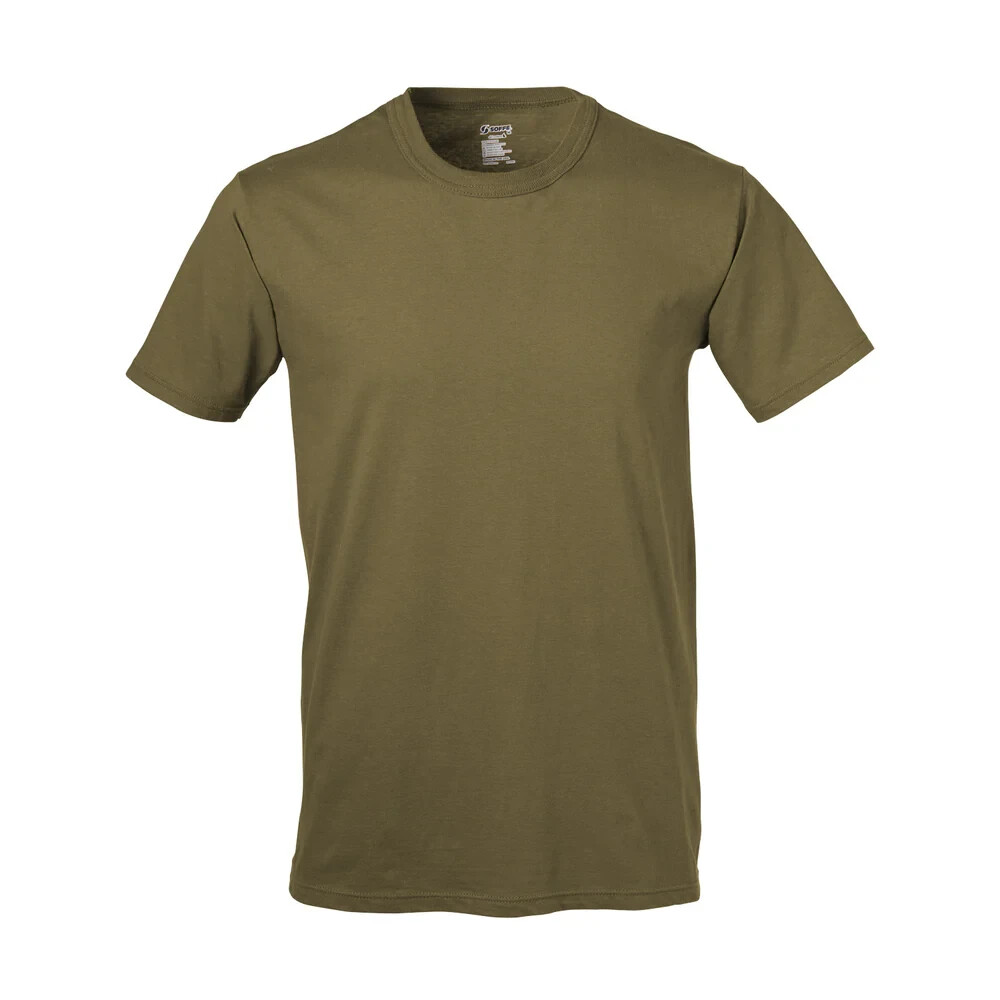 Soffe 682M-3 Military Issue Tees 100% Cotton 3pack