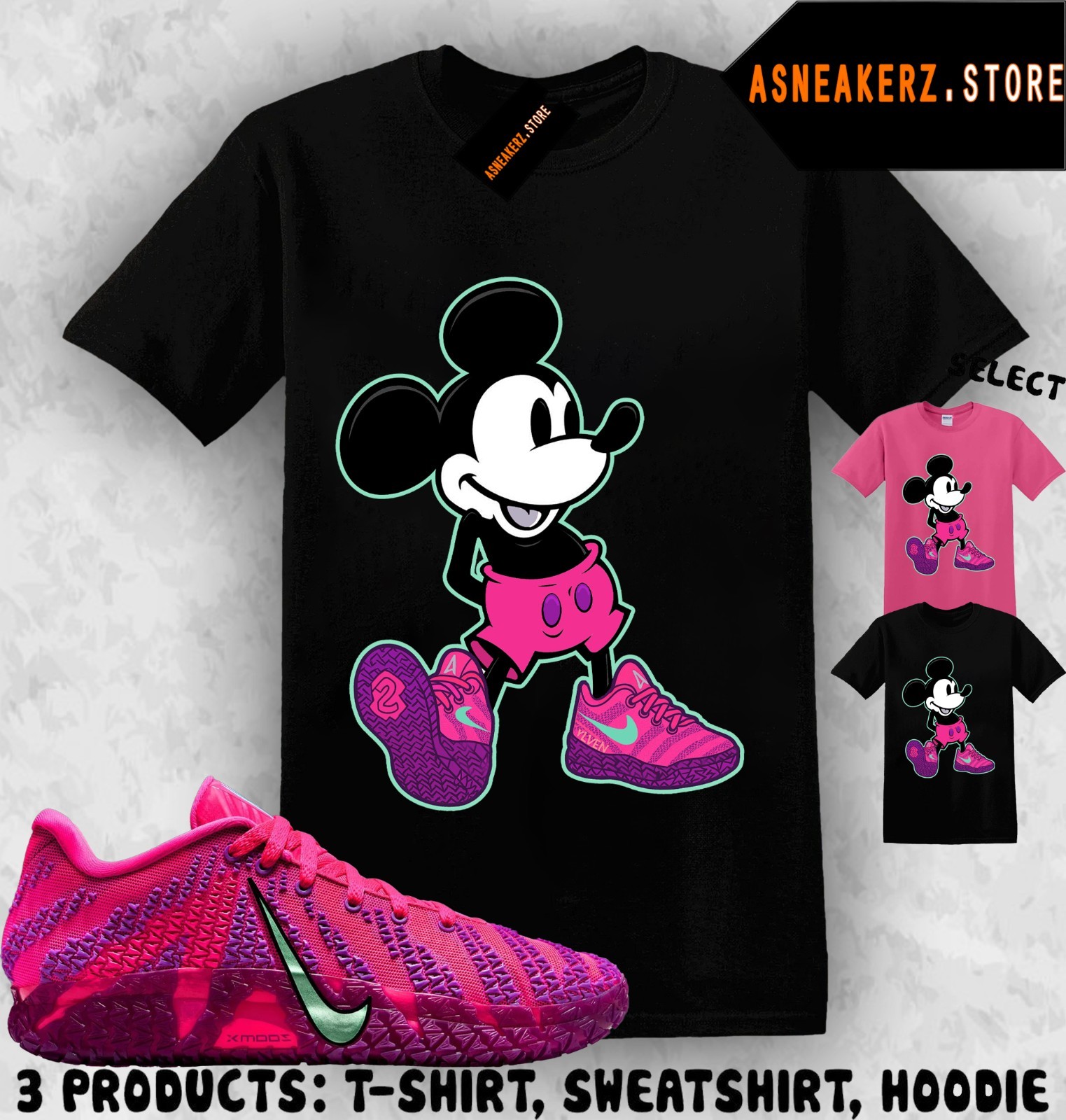 Shirt Matching Ja 3 Max Volume 2025 To Match Sneaker Sneakerhead M Mouse T-Shirt