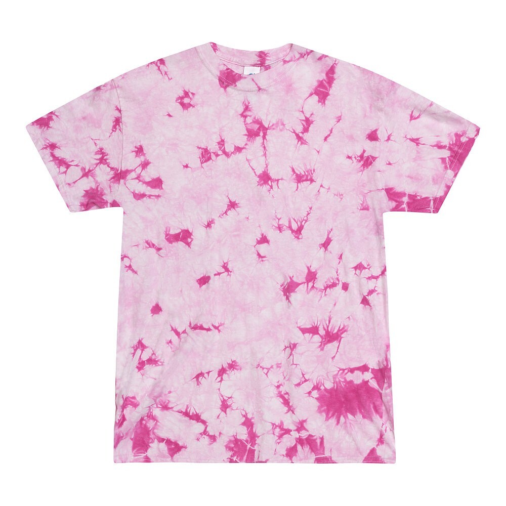 Crystal Wash T-Shirts Multi-Color Adult Size Short Sleeve Cotton Colortone