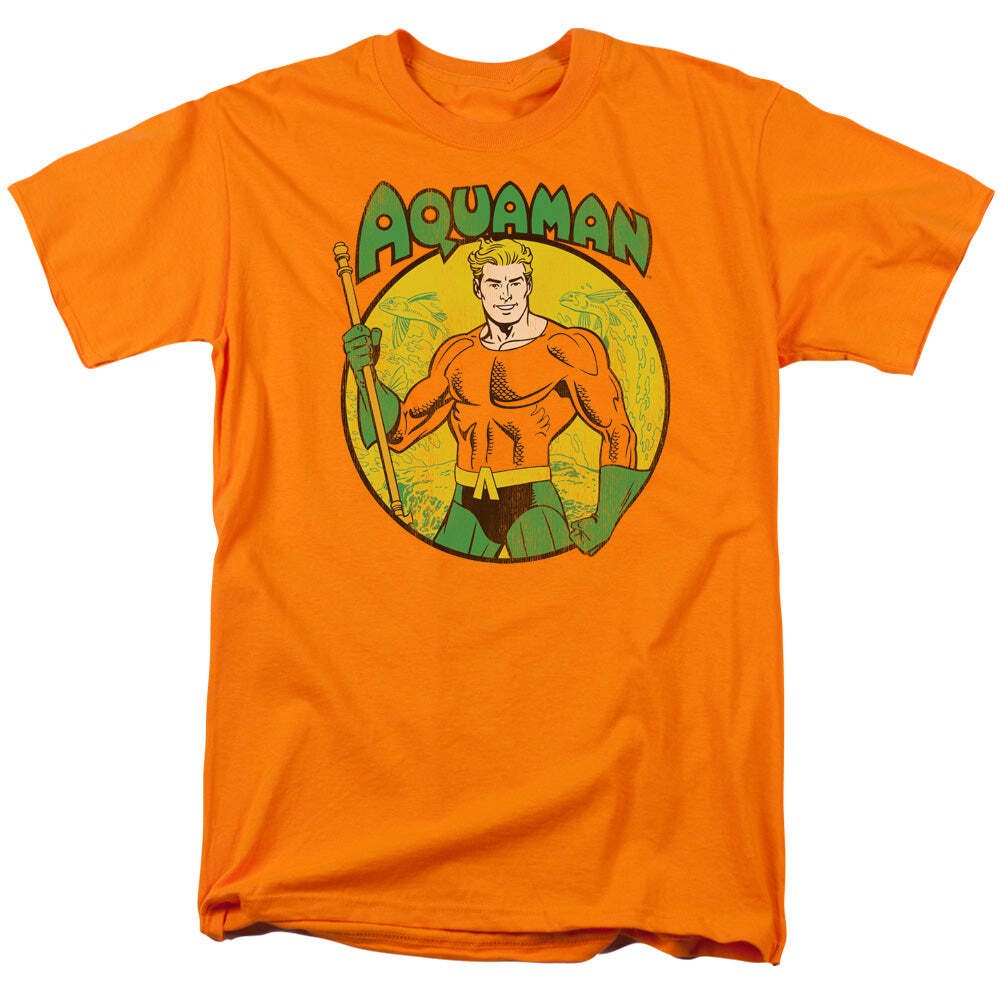DC Aquaman Licensed Adult Unisex T-Shirt Regular Fit Tee SM-3X