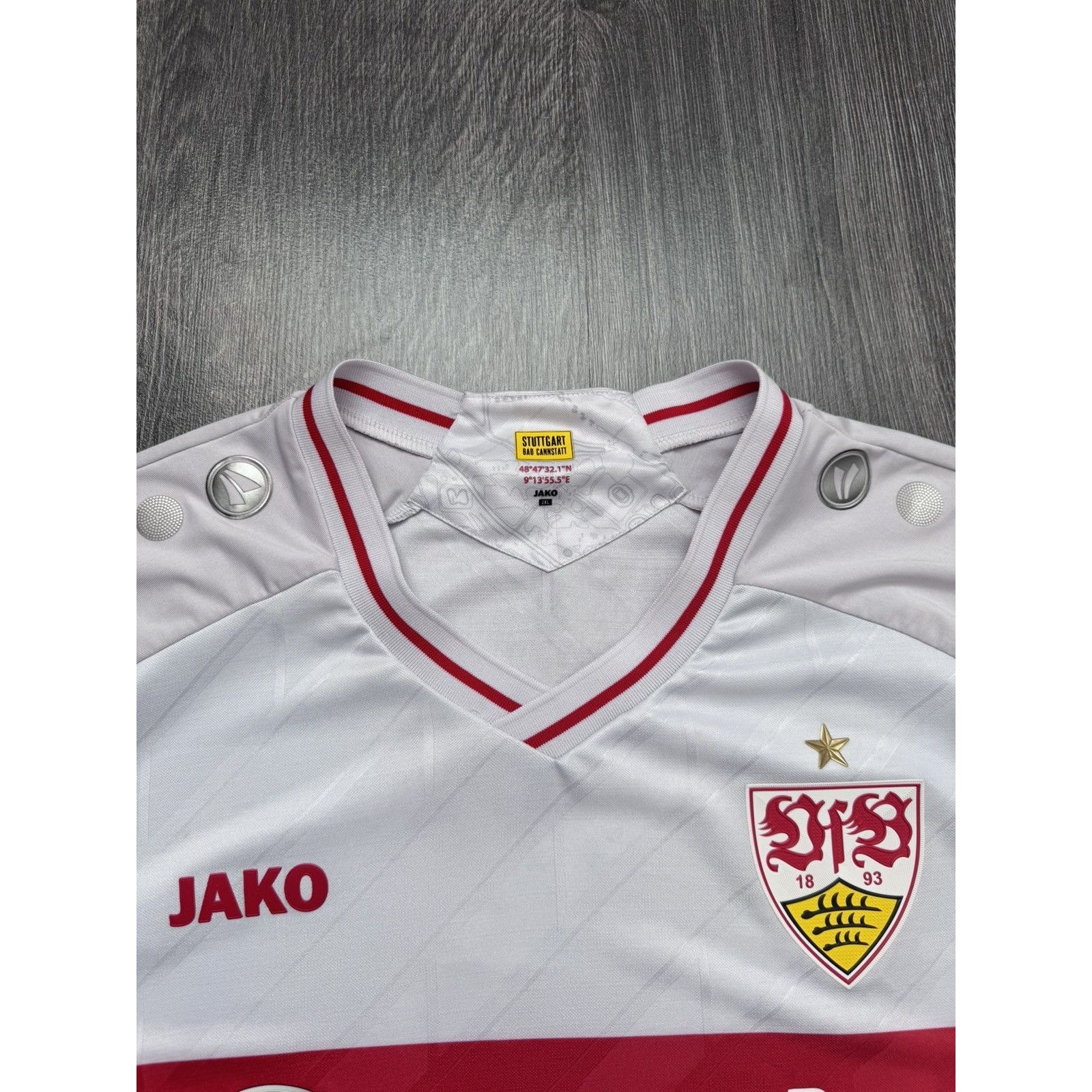 Jako Stuttgart Soccer Blokecore Jersey
