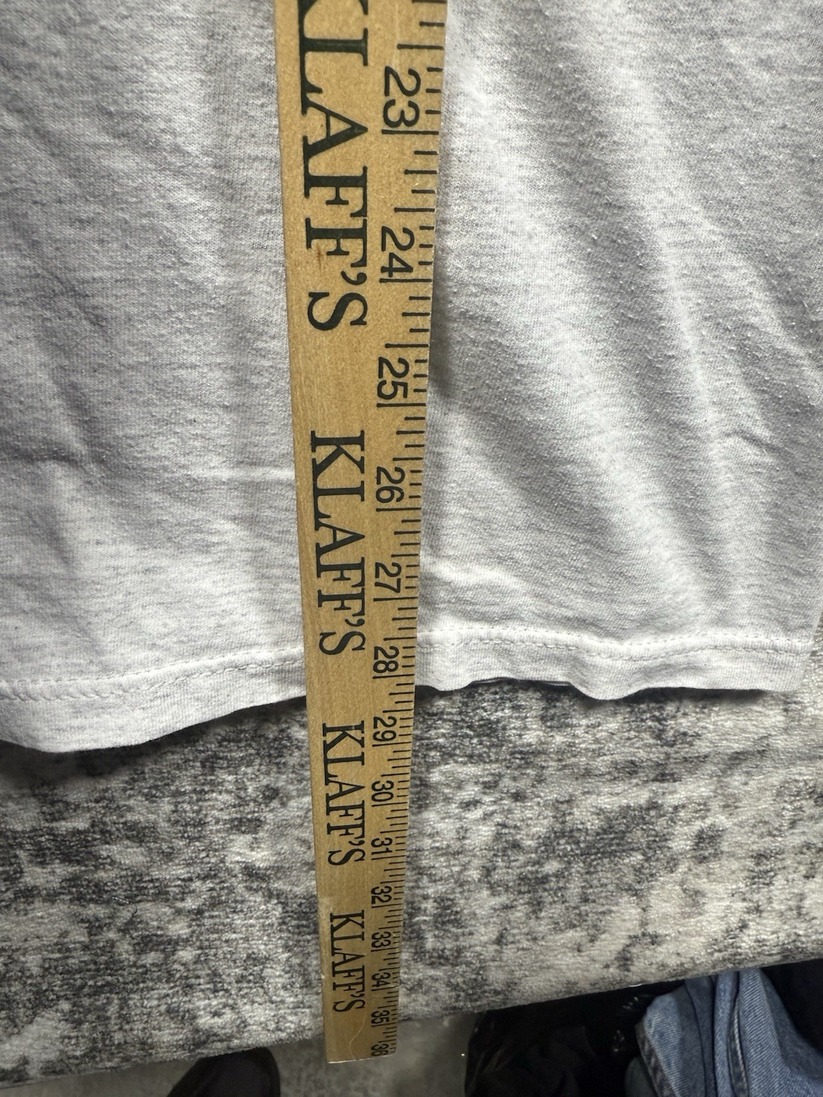 Vintage Russell Athletic Blank T Shirt Men’s Size Large Gray USA Made 90s