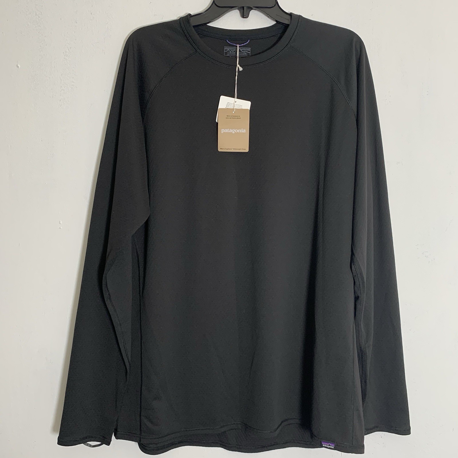 Patagonia – Capilene Midnight Long Sleeve Shirt – Size: XL – Made in Sri Lanka