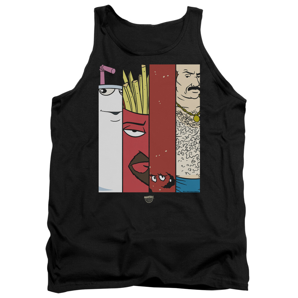 Aqua Teen Hunger Force Group Tiles Licensed Adult T-Shirt
