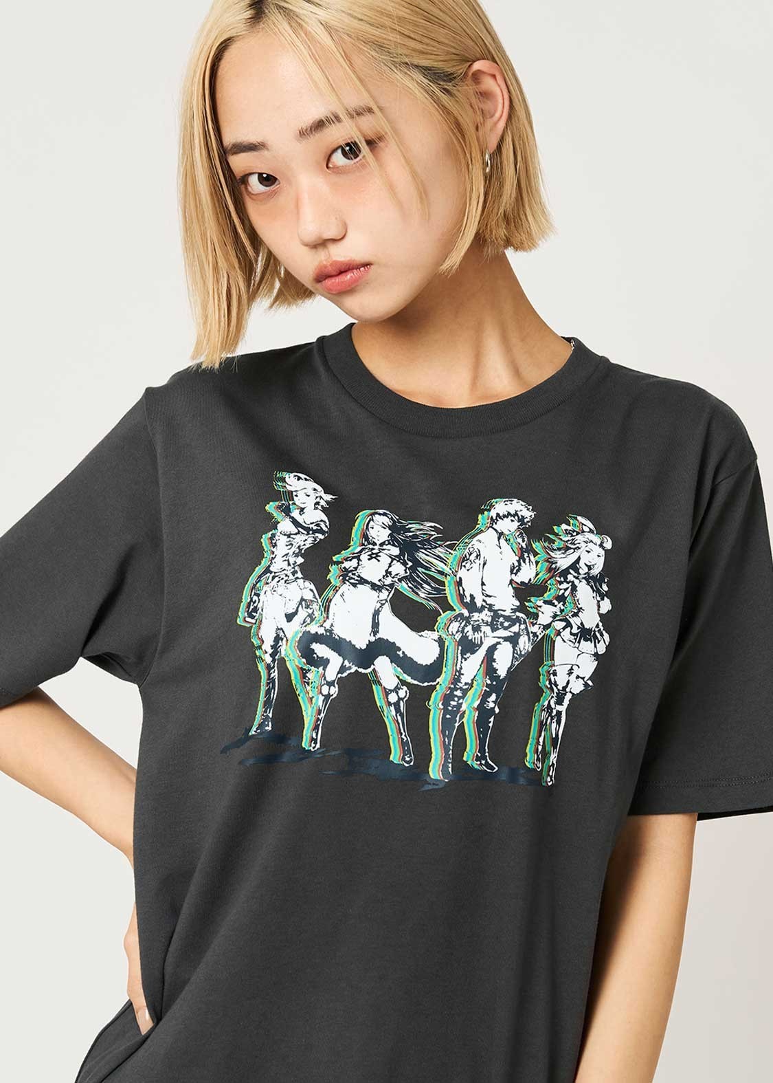 Bravely Default Octopath Traveler Warrior of Light T-Shirt SS Size Rare