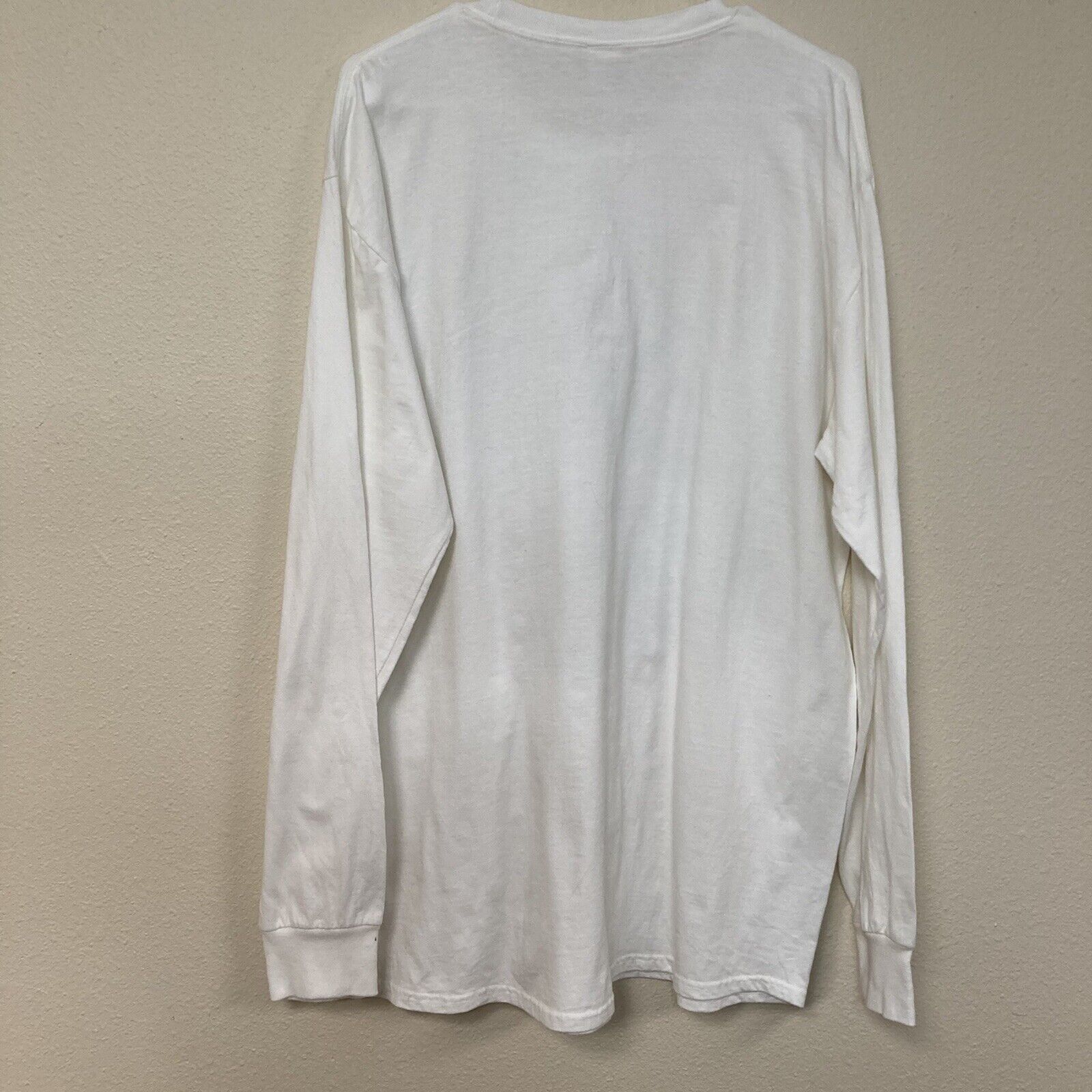 Royce McClure Frog T Shirt Size L Padre Island Tx Long Sleeve White RN90836