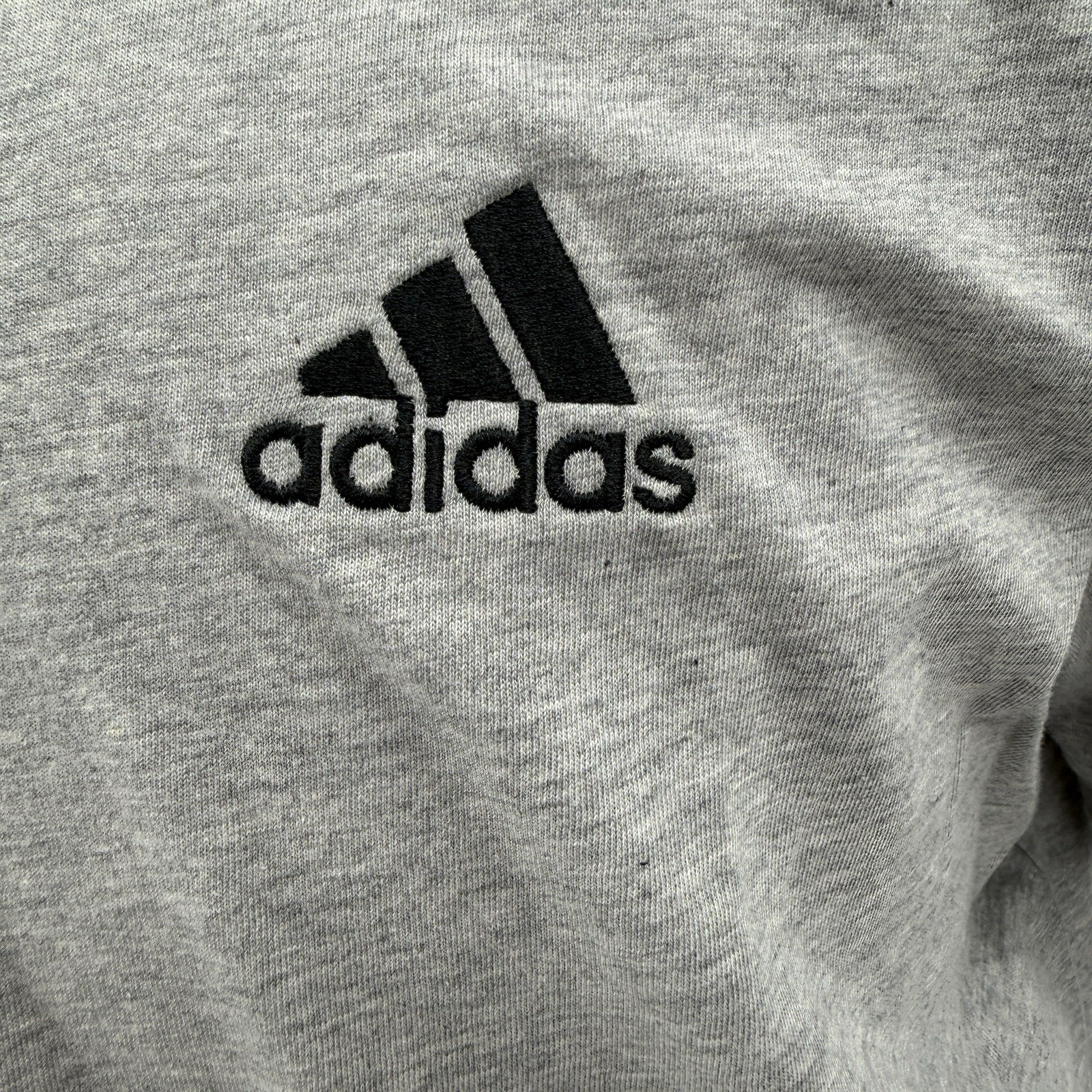 Adidas 3 Stripes T Shirt Mens Medium Gray Heather Logo Athletic Tee NWT