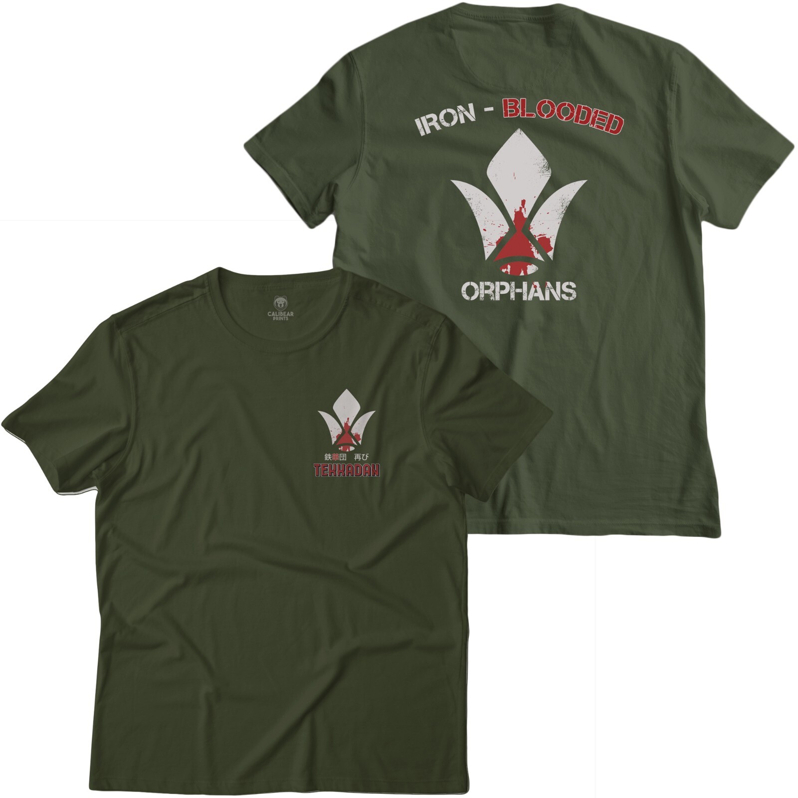 Tekkadan Mobile Suit Gundam Iron-Blooded Orphans Logo Anime Graphic Tee
