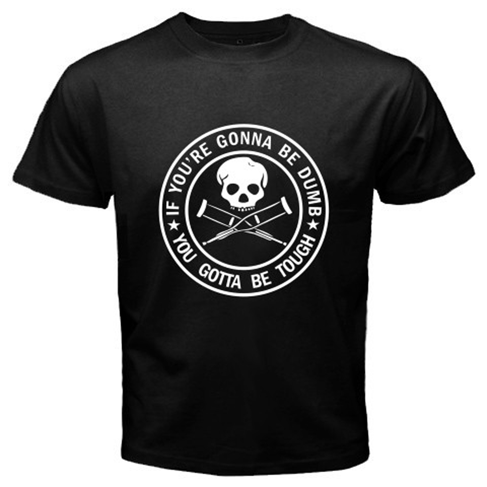 Jackass TV series Men’s Black T-Shirt Size S M L XL 2XL 3XL 4XL 5XL