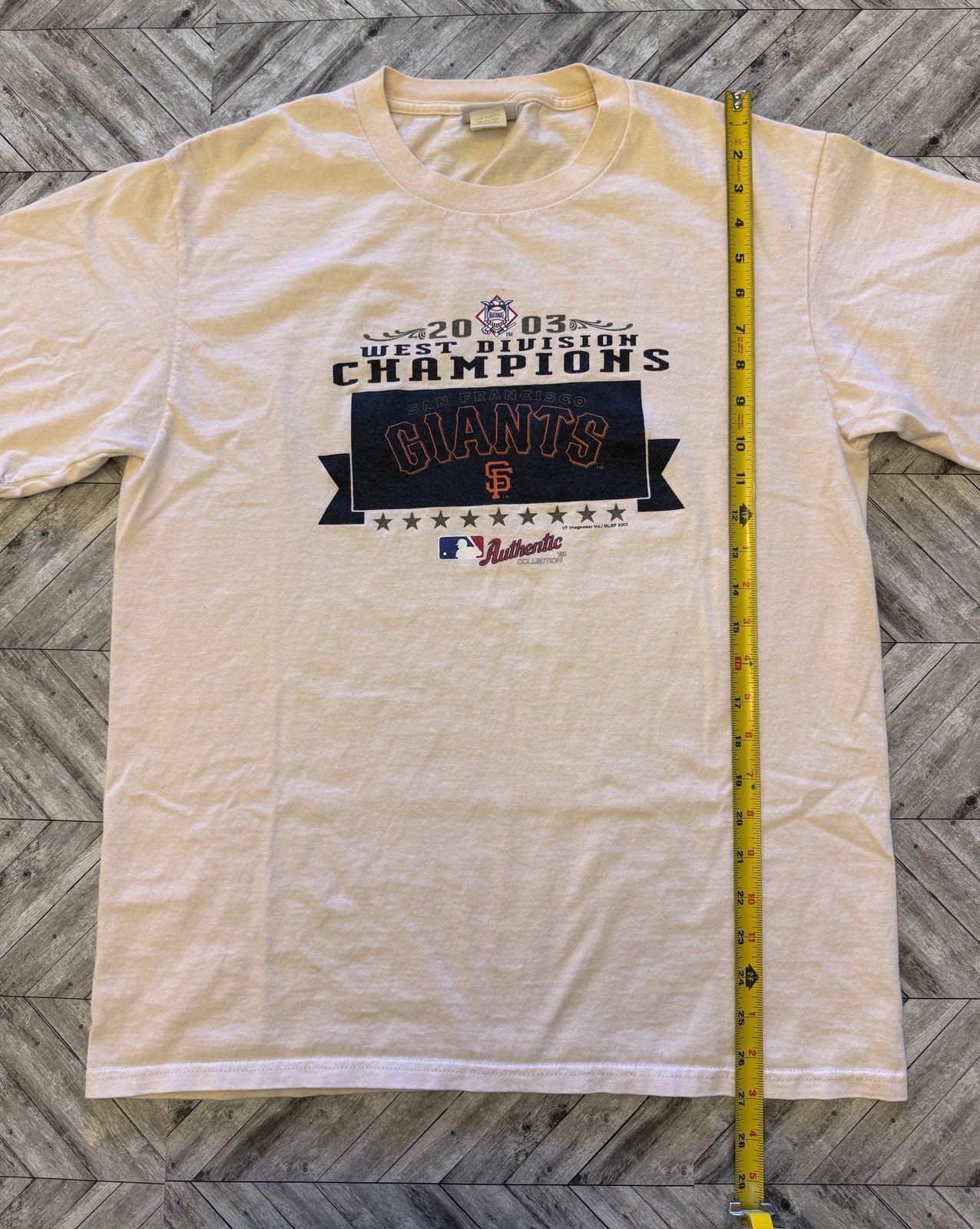 VTG San Francisco Giants T-Shirt Mens Large Ivory MLB Baseball Sports Streetwear