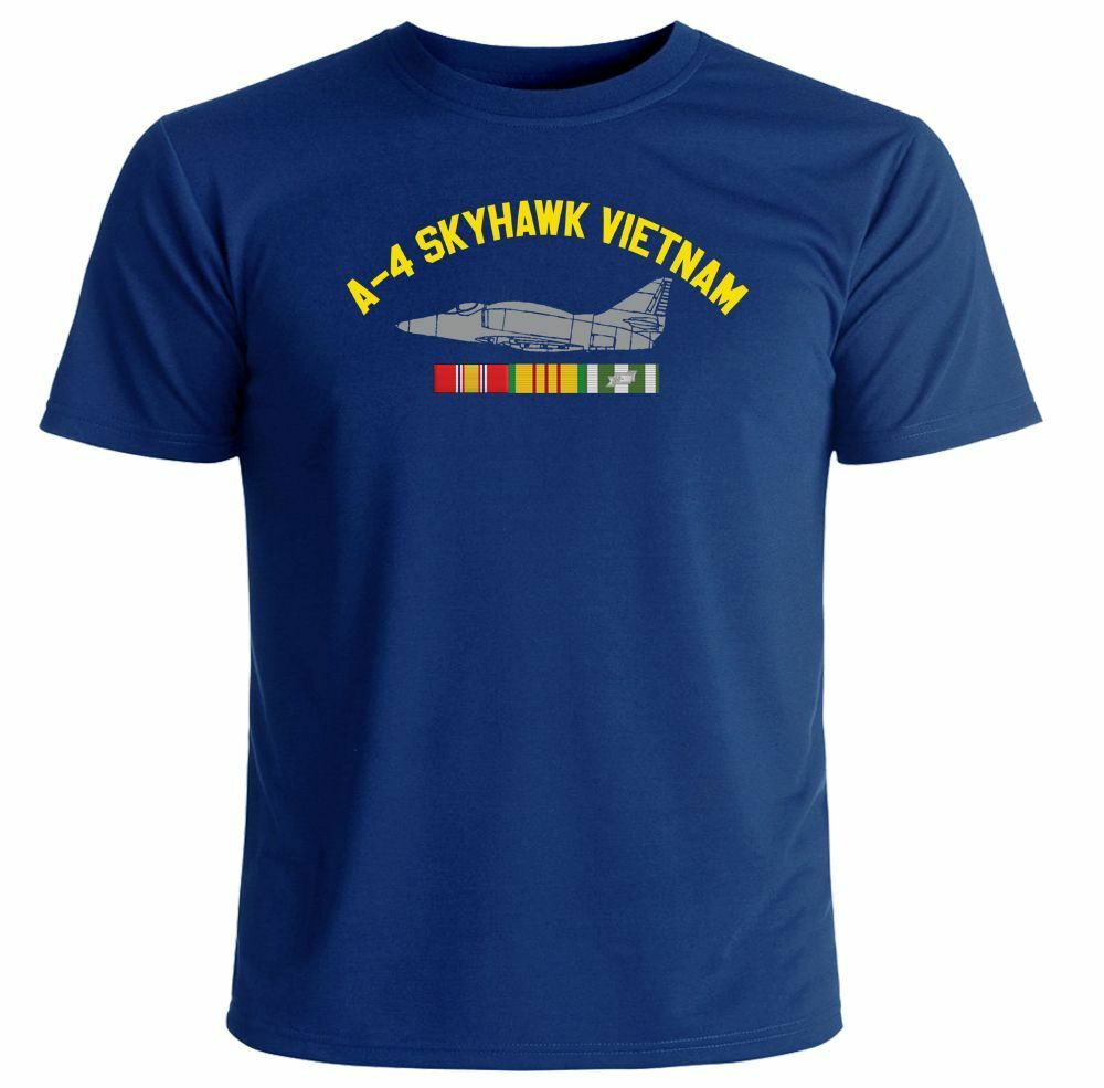 A-4 Skyhawk with Vietnam Service Ribbons T-Shirt Officially Licensed