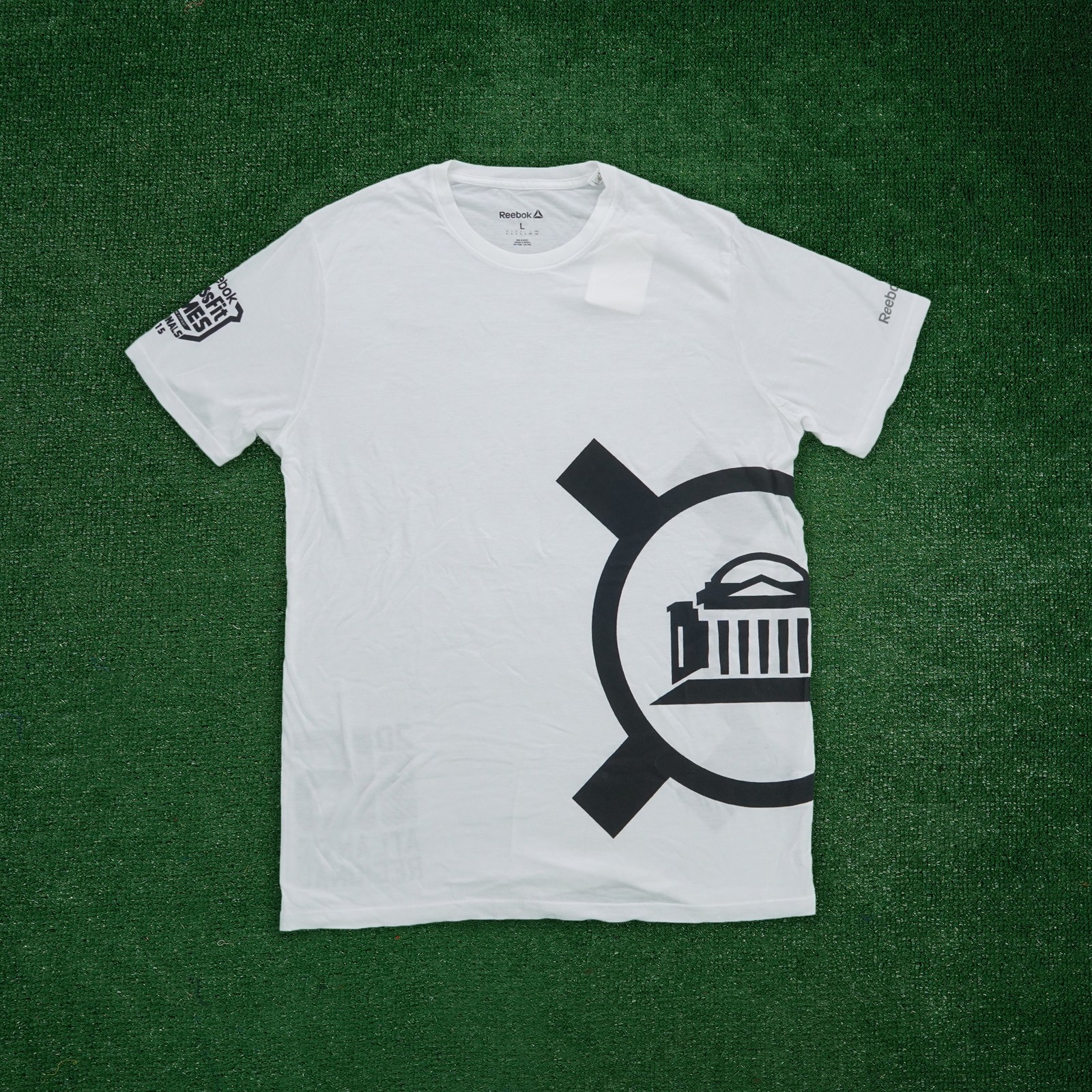 Reebok 2015 CrossFit Games Atlantic Regional Men’s White Tri-Blend T-Shirt
