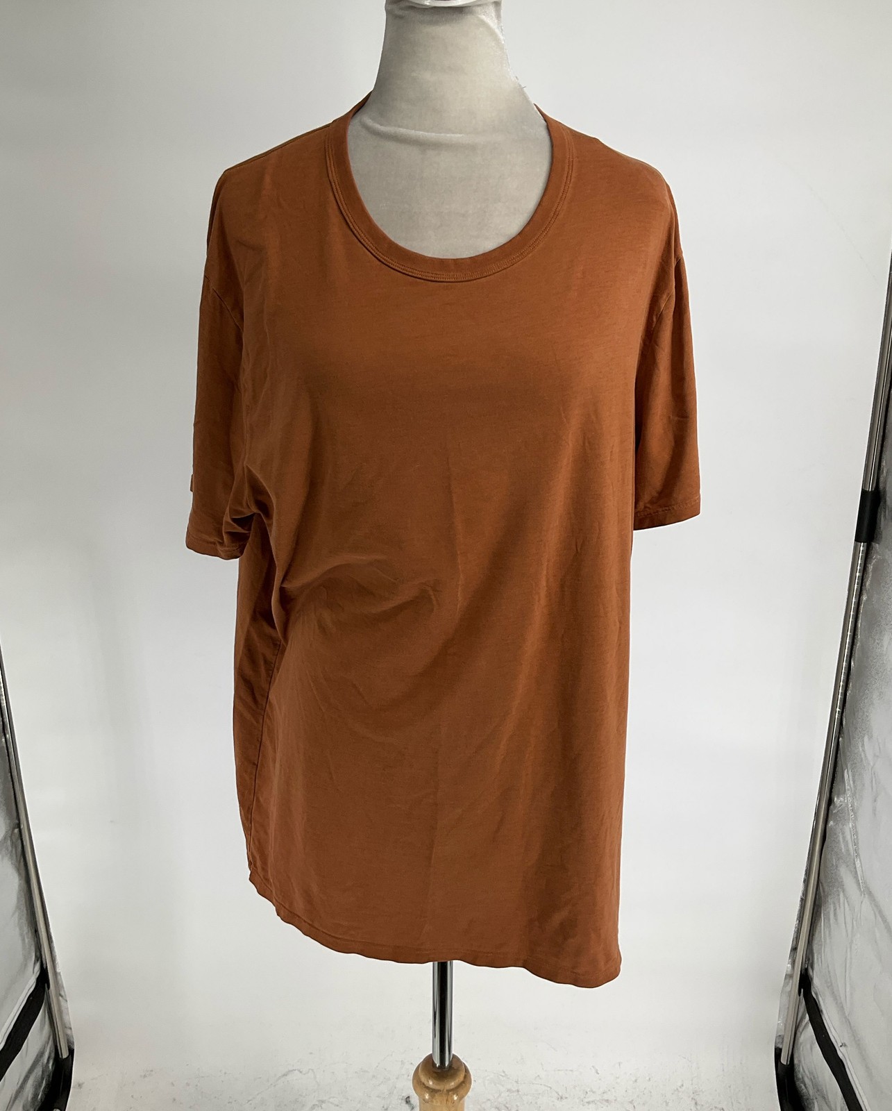 Lululemon Heather Burnt Orange T-Shirt Size L