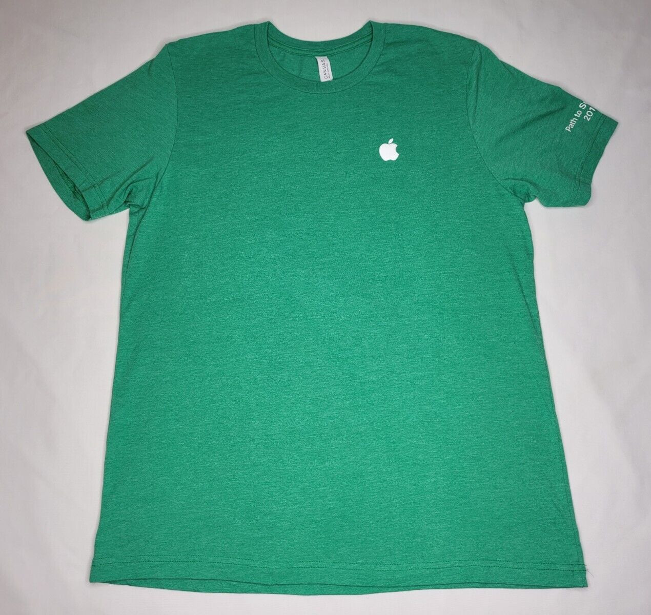 Apple Store Shirt Mens Large Green Employee Path To Success 2017 Worker Computer