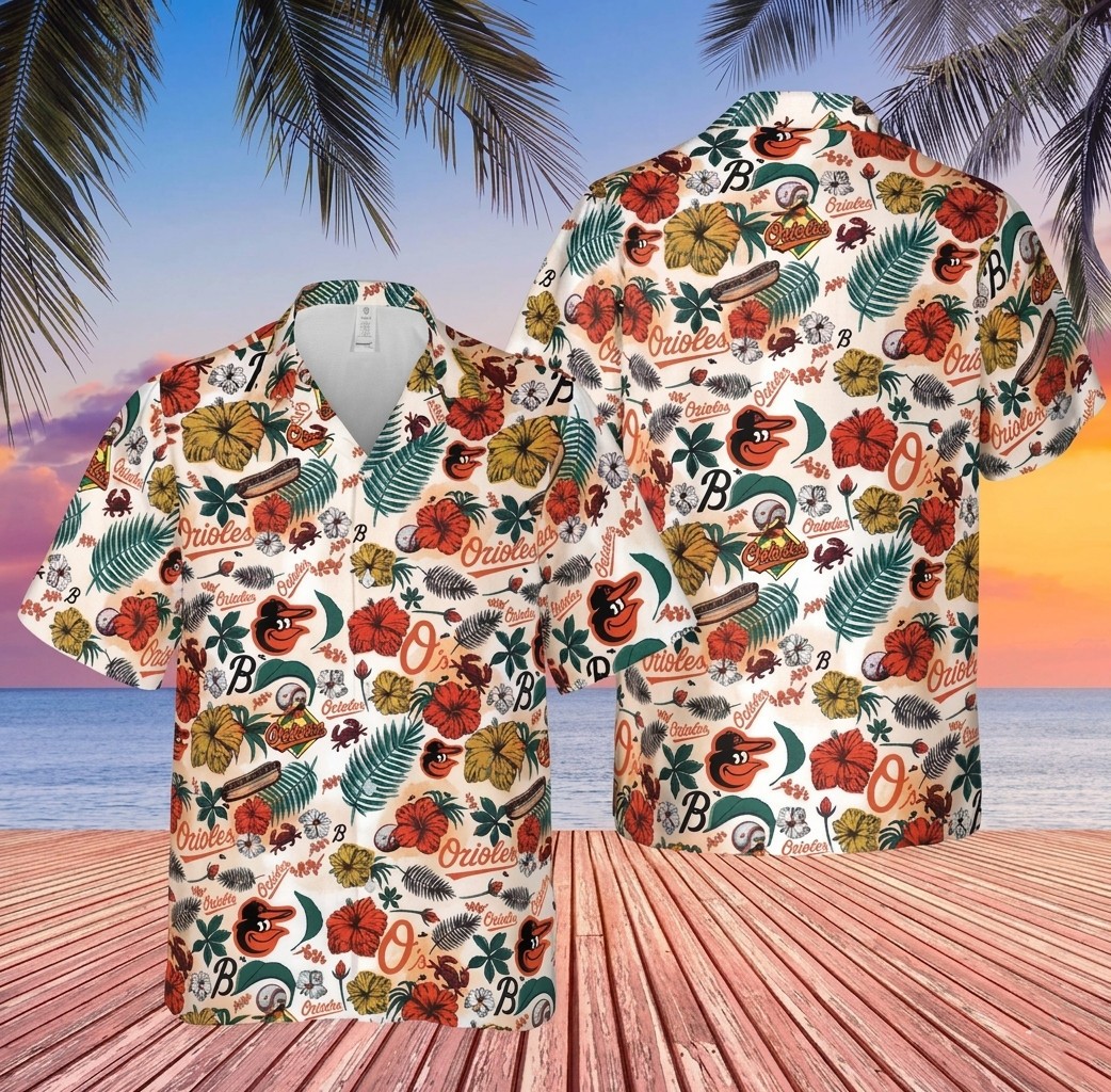 2026 Orioles Birdland Hawaiian Shirt Giveaway