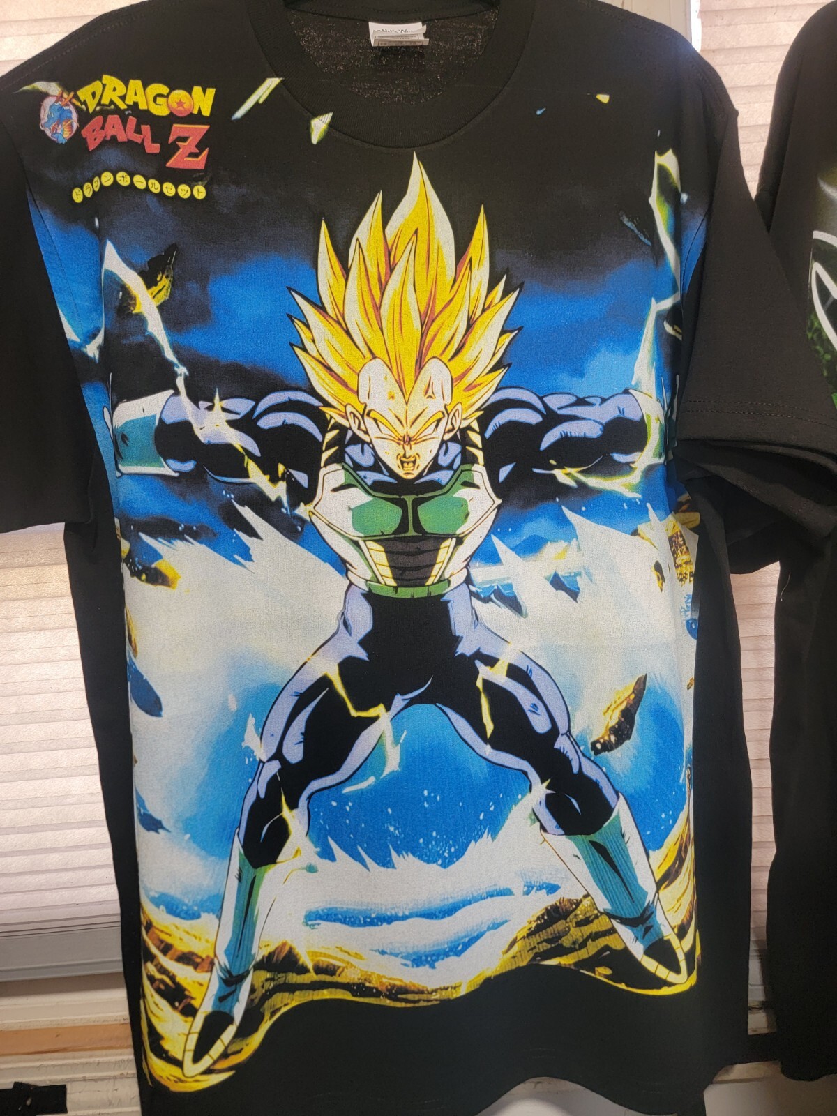 VEGETA ON A SHAKA HEAVYWEIGHT GARMET DYED T SHIRT “MODERN”