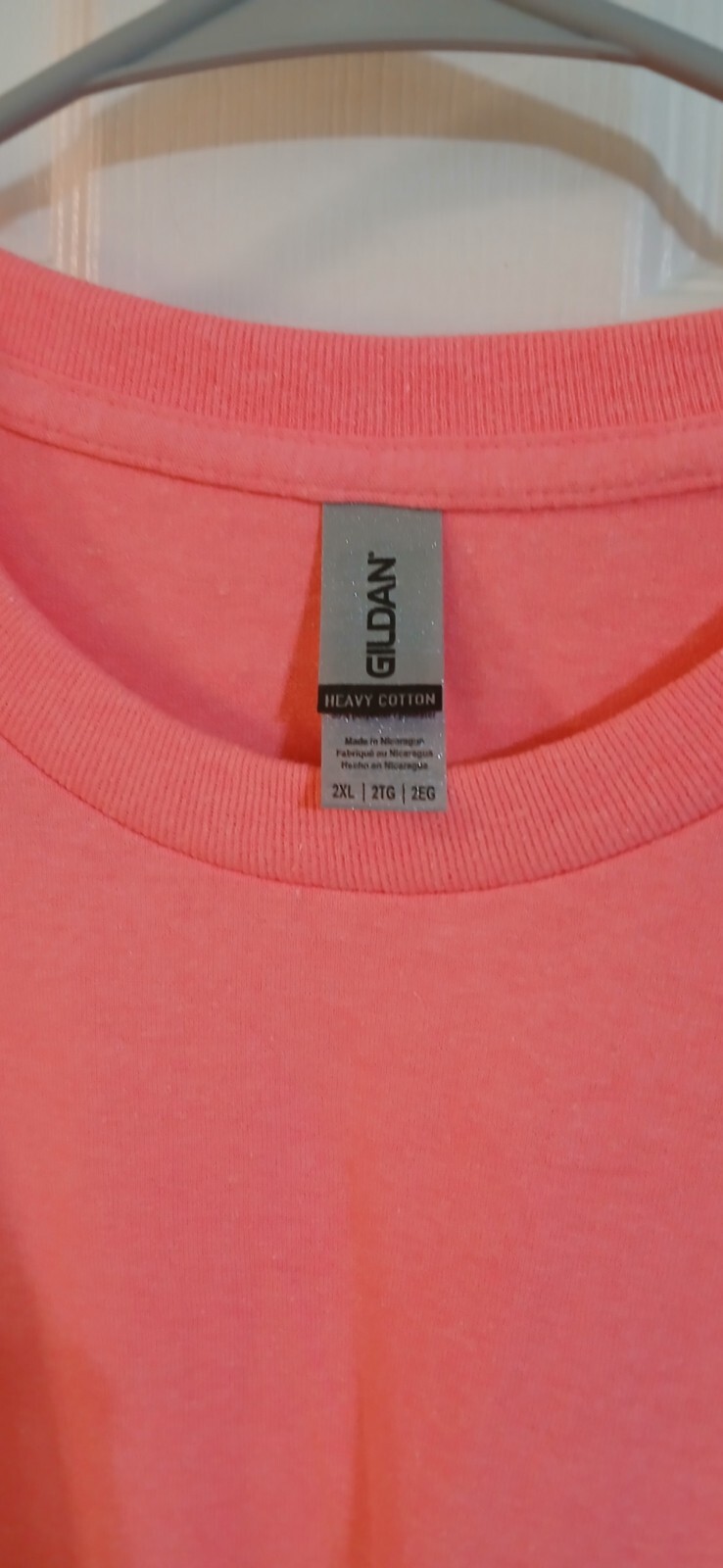 Gildan Mens Heavy Cotton Solid Short Sleeve Casual Blank T-Shirt 2X Free Ship