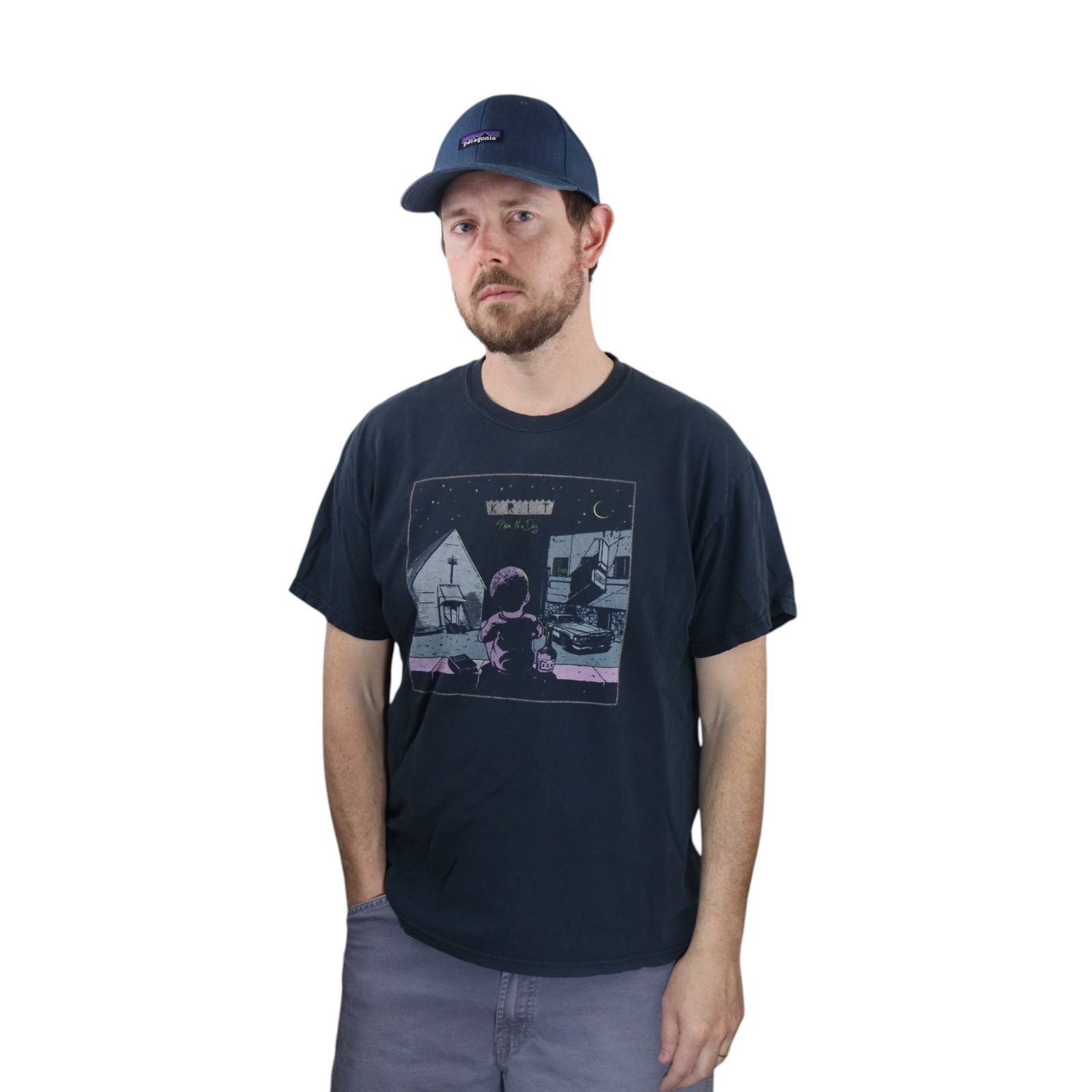 Big K.R.I.T. Krit 4eva N a Day T Shirt Mens M/L Double Sided Band Album Rap Tee