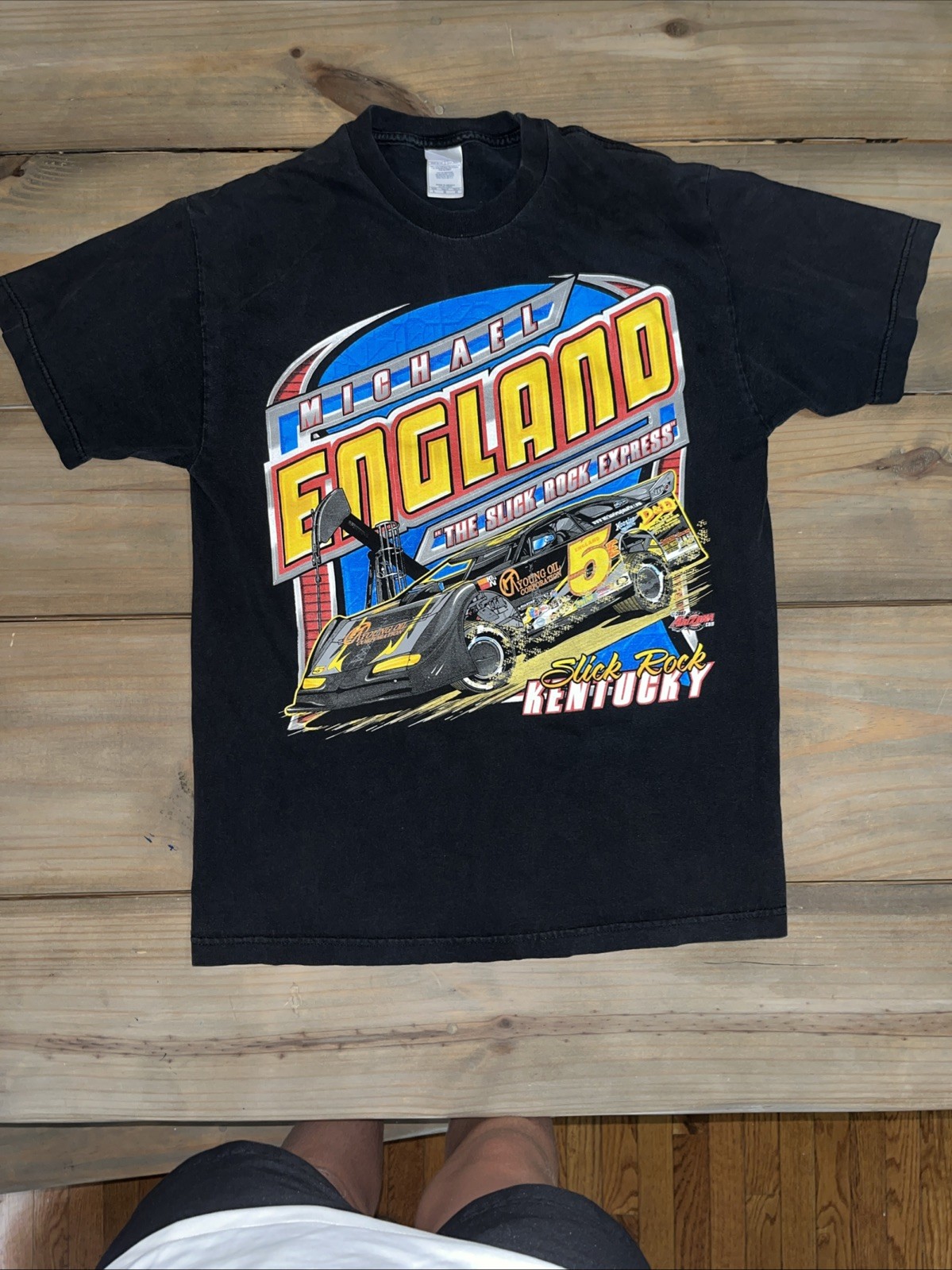 Michael England Sport Arizona Shirts Race Car Men’s Large T Shirt Vintage
