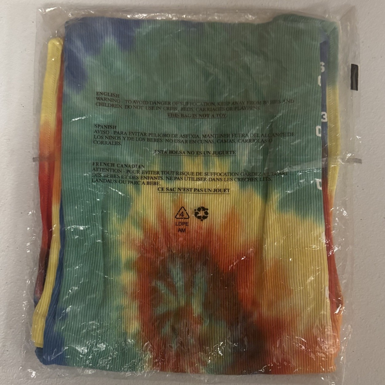 NEW Awful a lot of cough syrup Tie-Dye logo tank XL ALOCS 420 Collection 2025