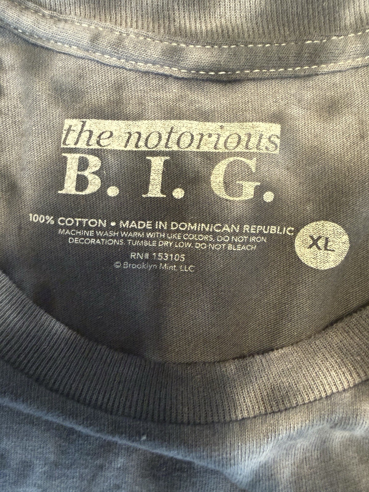 The Notorious BIG New York T-shirt Size XL