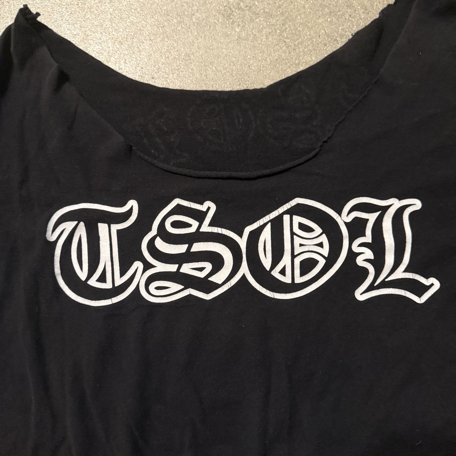 TSOL Rules Graphic Print Logo Black T-Shirt Men’s S Short Sleeve Scoop Neck