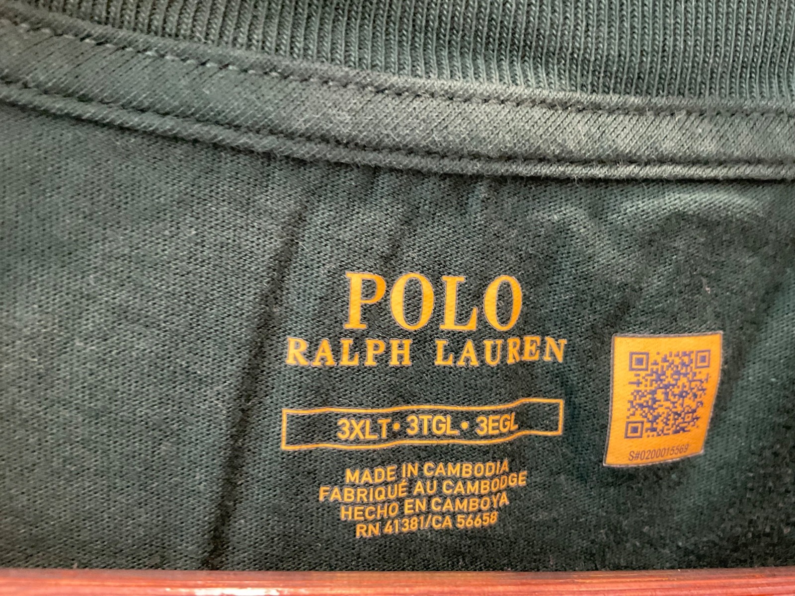 POLO Ralph Lauren Big & Tall HUNTER GREEN Short Sleeve Crewneck T Shirt 3XLT S42