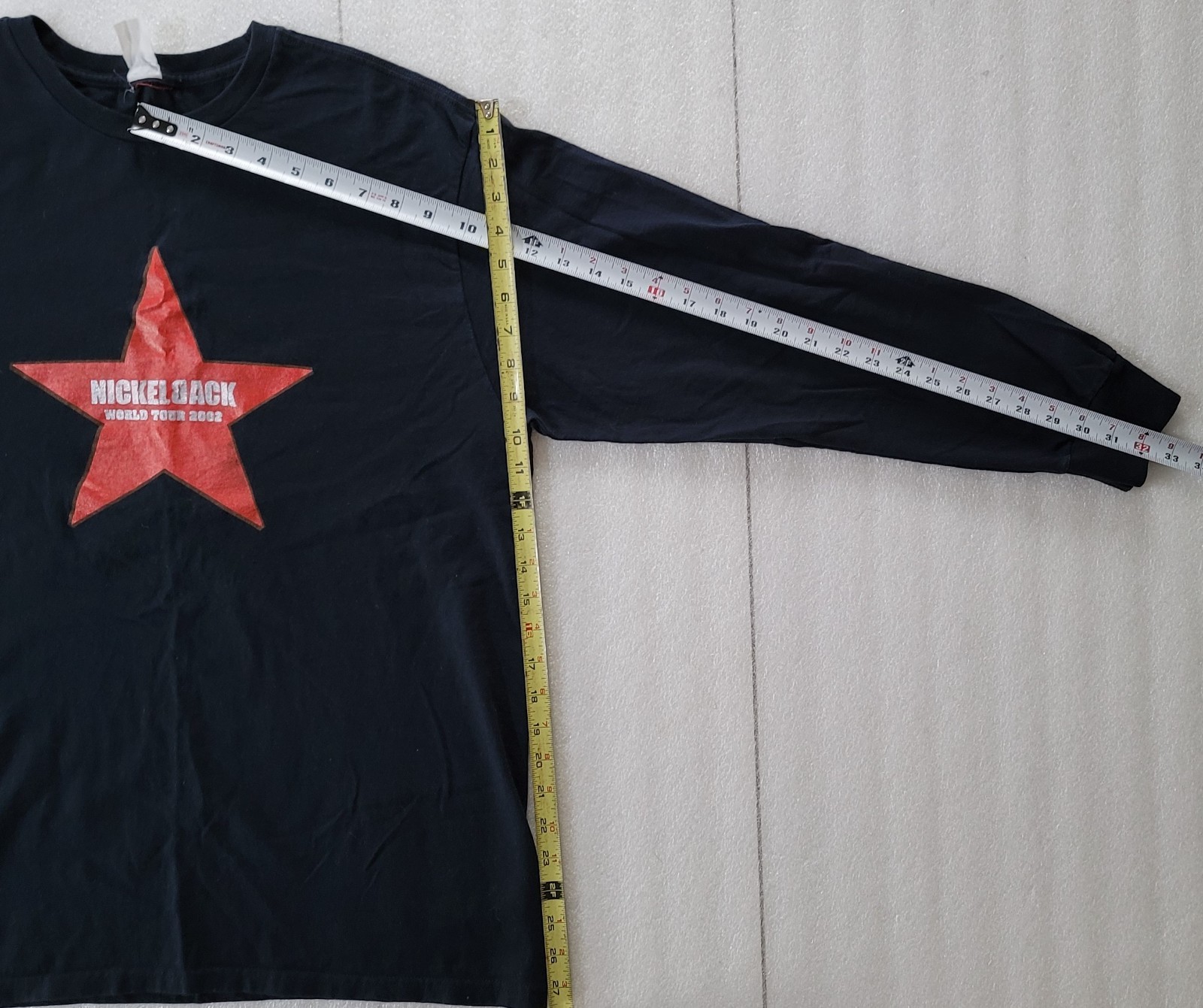 2002 MTV Campus Invasion LARGE Tour Shirt Nickelback Default Injected Starsailor