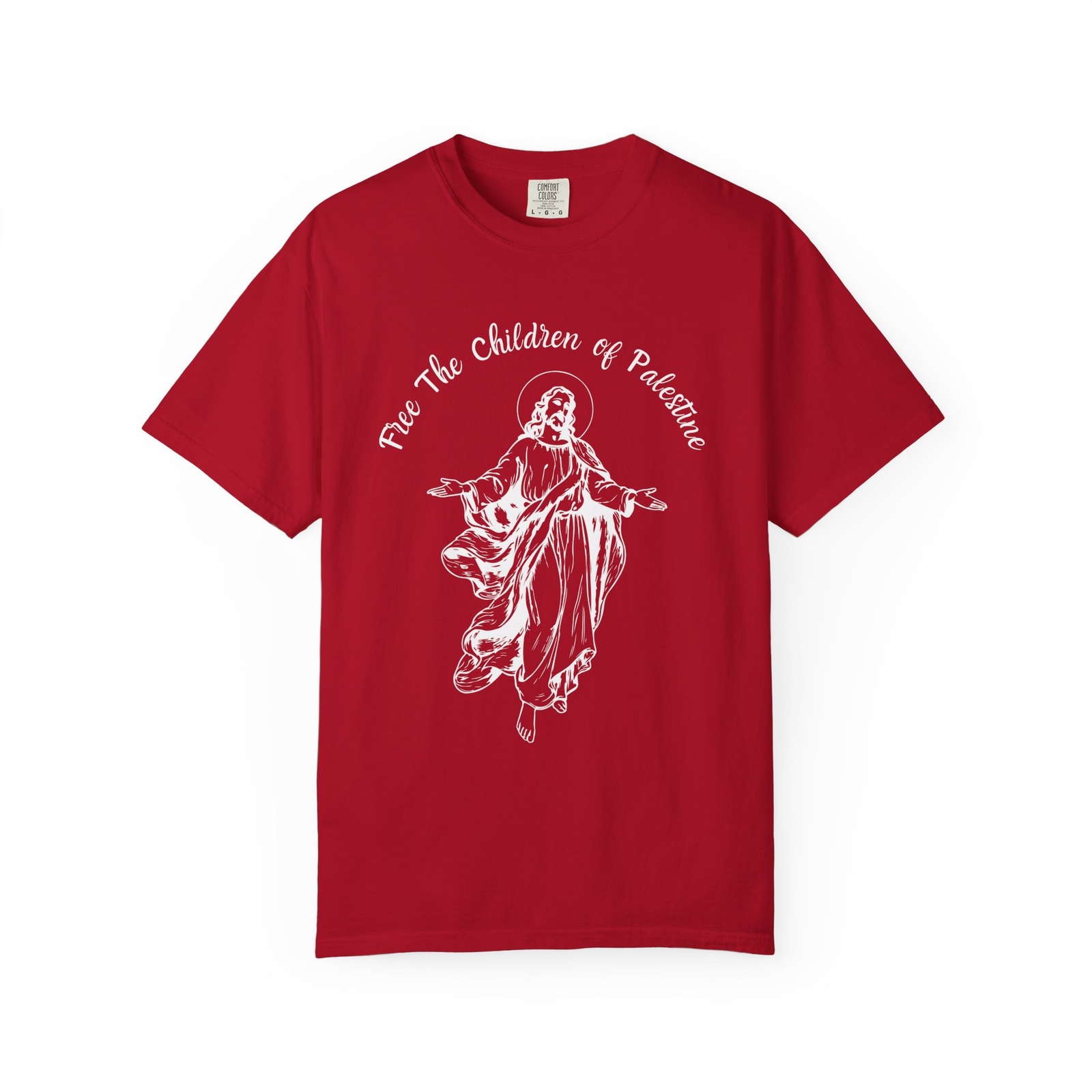 Free the Children of Palestine T-Shirt Gaza War Tee Shirt Jesus Christ Gaza War