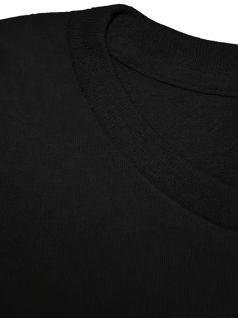 Men’s T-Shirt, Casual Crew Neck Short Sleeve Tee, 100% Cotton Fabric, Slight Str