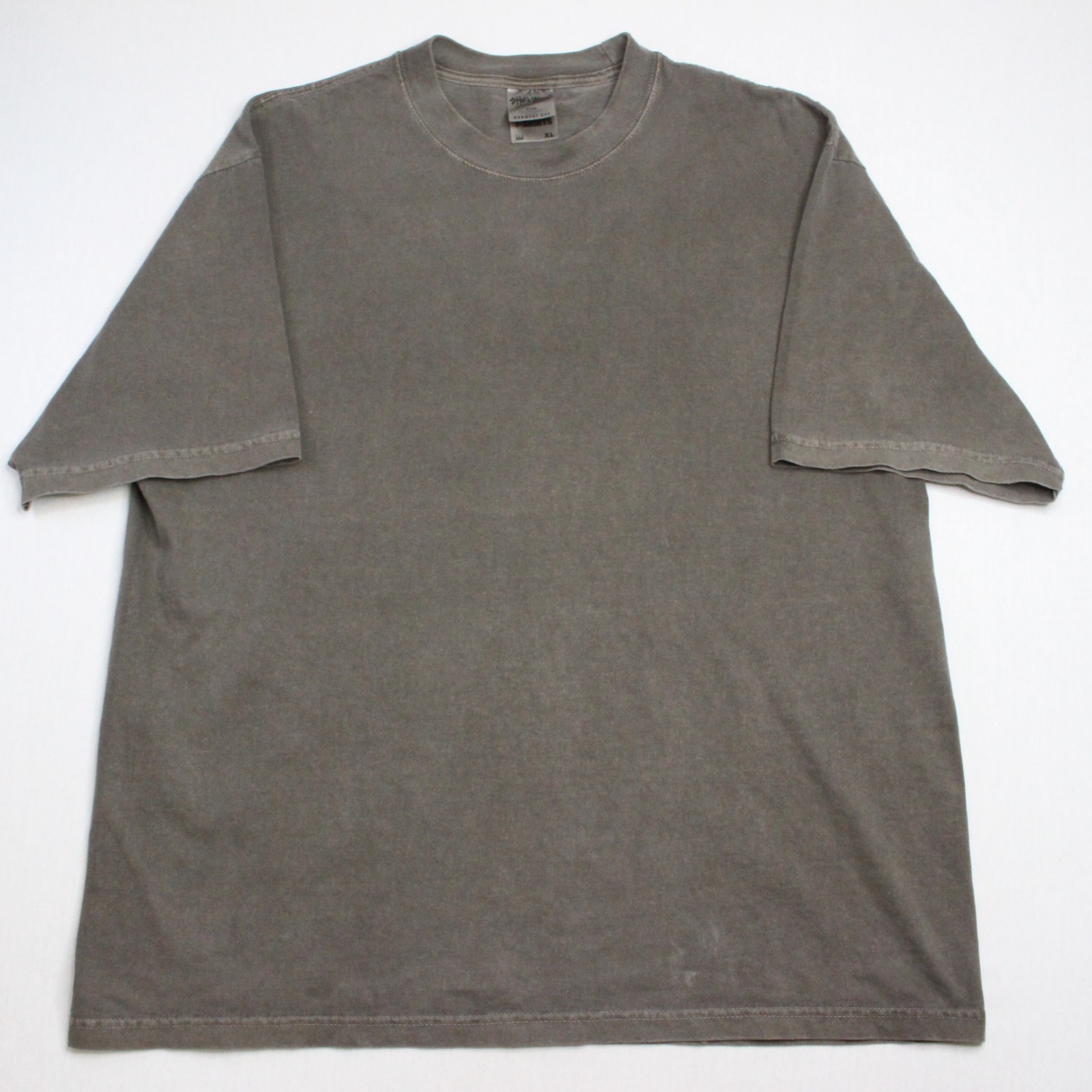Shaka Wear Super Max Heavyweight T Shirt Grey Wash Men’s XL Blank Streetwear