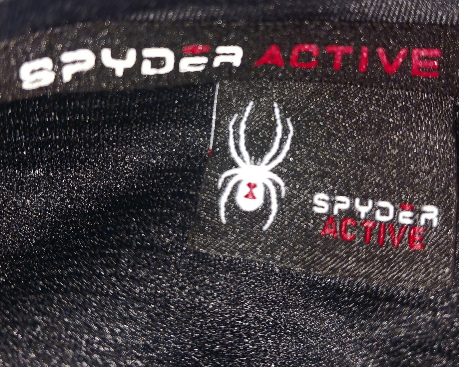 Spyder Spider Active Long Sleeve T-Shirt ProWeb Polyester Spandex Black Men XXL