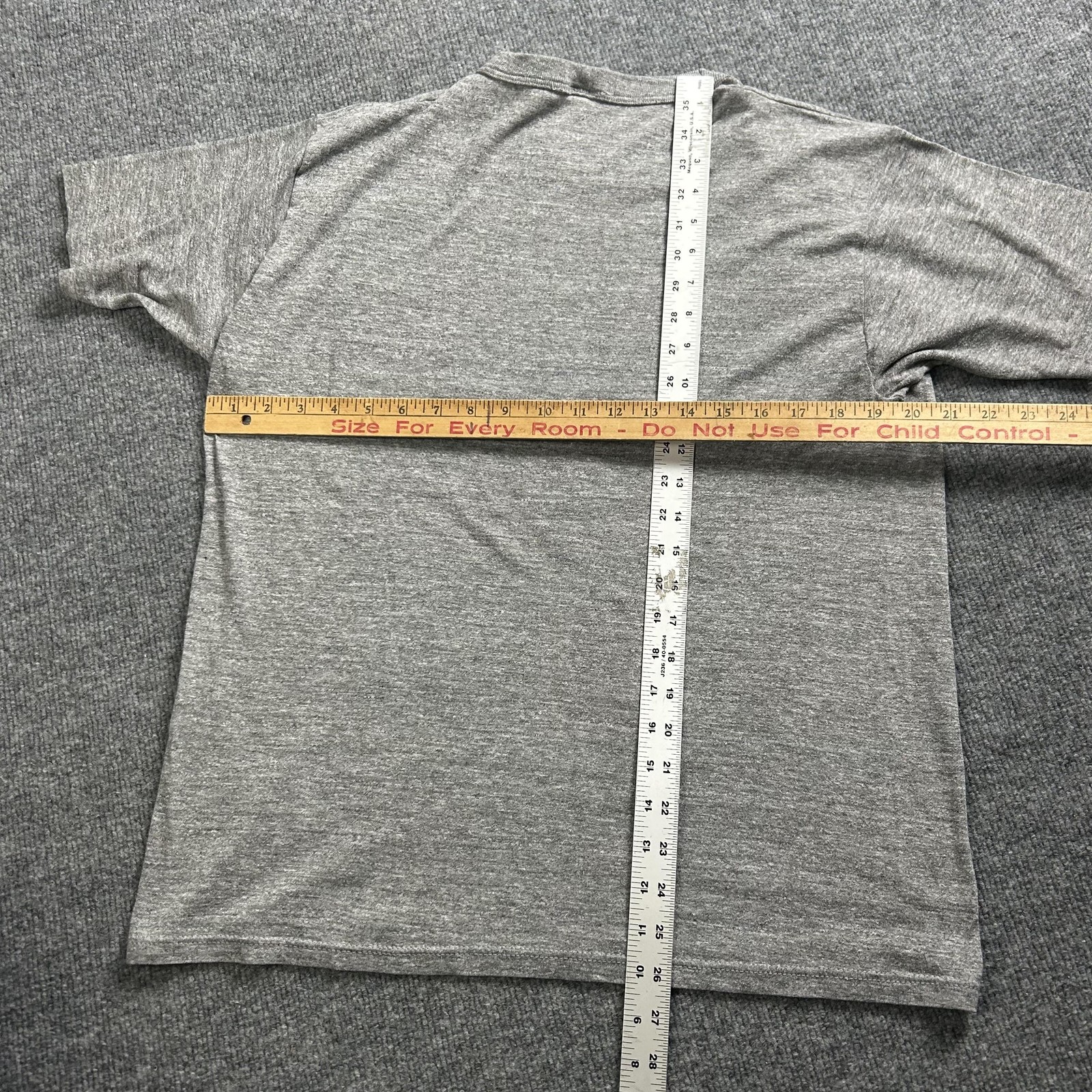 Air Force Football Shirt Mens Large Gray Graphic Tee T-Shirt Military 70s