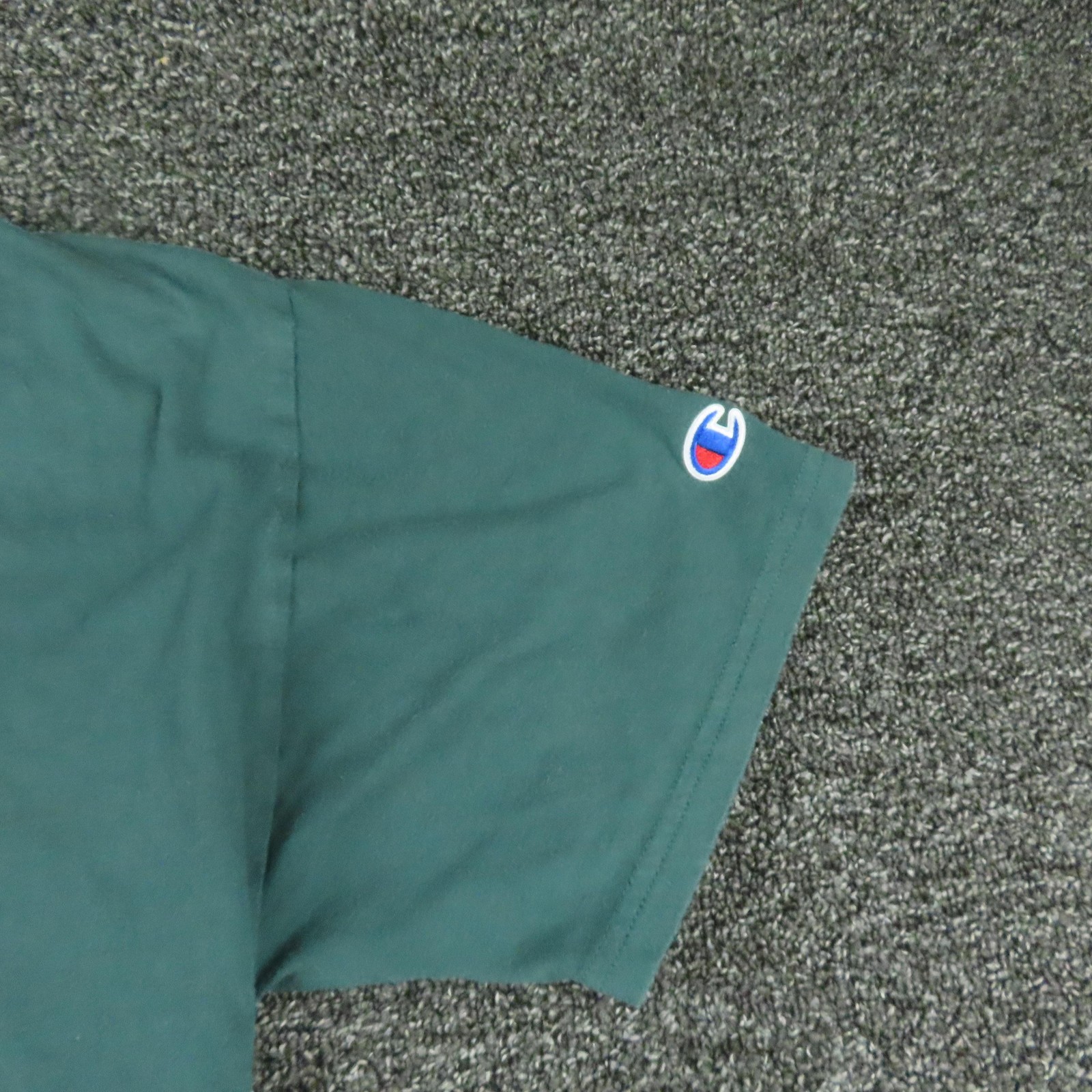 Champion Shirt Mens Medium Green Be Your Own Champion Graphic Tee Motivational