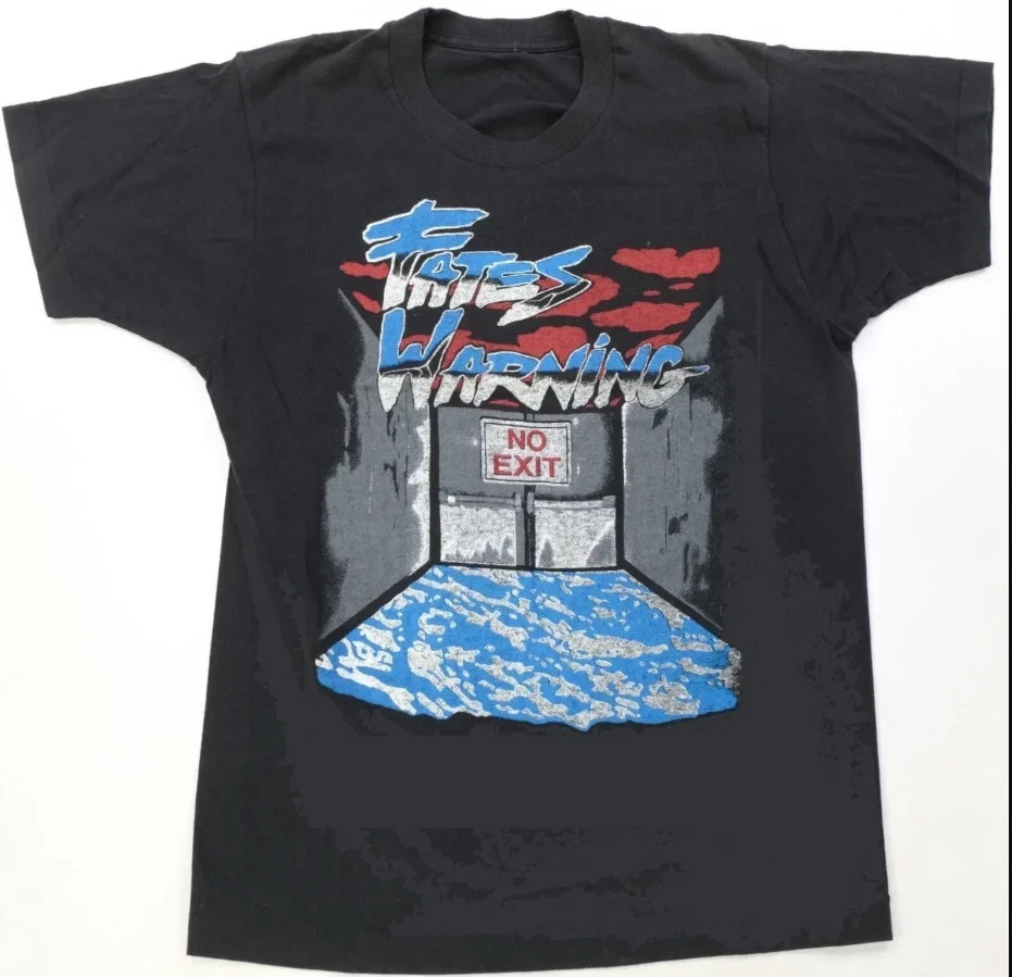 Fates Warning – No Exit Tour Progressive Metal Classic Tee All Sizes Unisex Tee