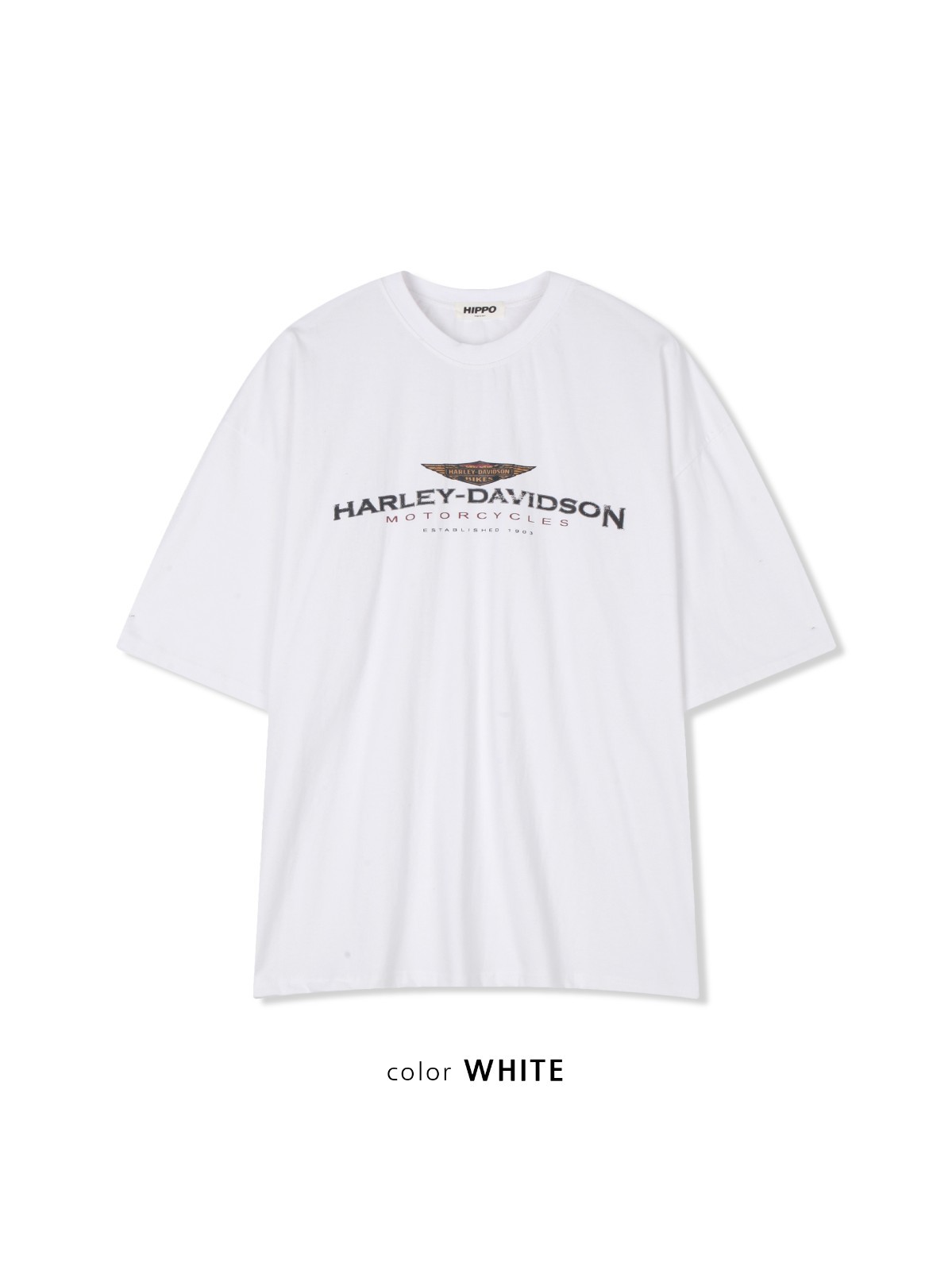 Pigment Dyed Oversized T-Shirt Loose Fit Casual Streetwear Graphic Tee